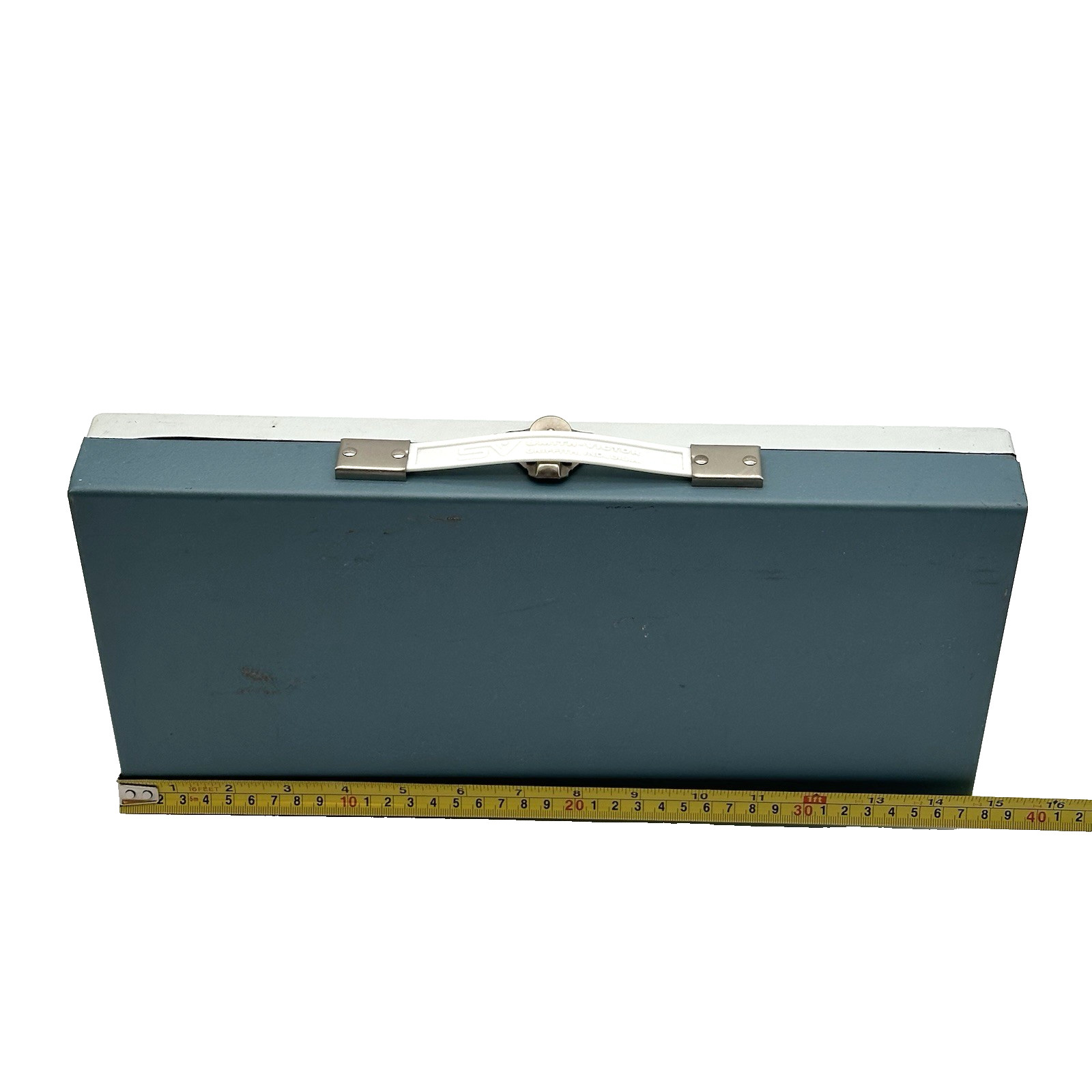 Vintage Smith & Victor 35MM Slide Storage File Box Case Organizer Griffith, USA