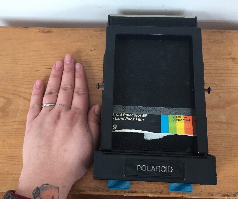Vintage Polaroid MP4 Land Camera Film Carrier Plate Film Holder Part
