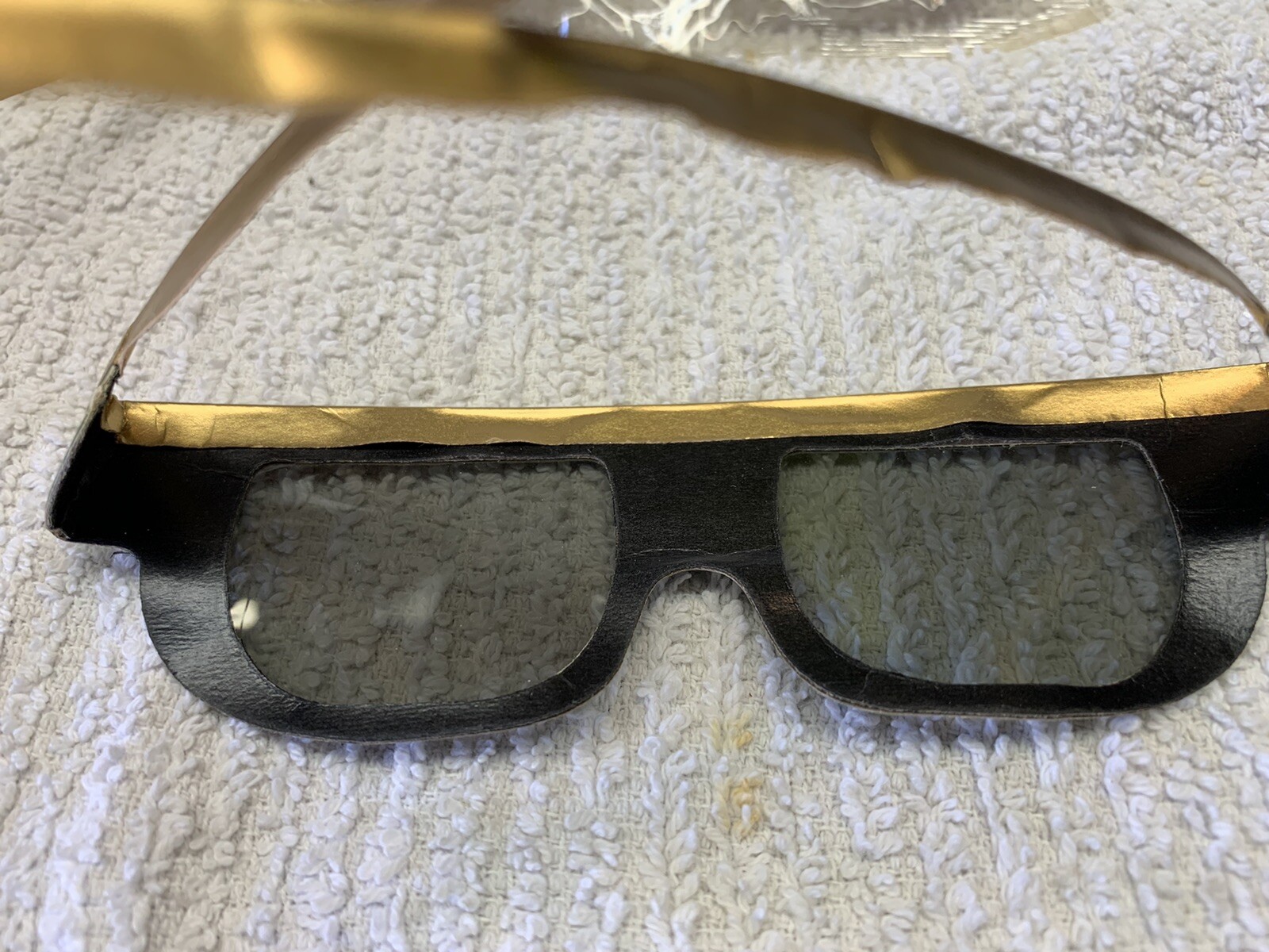 Vintage Polaroid 3D disposable glasses