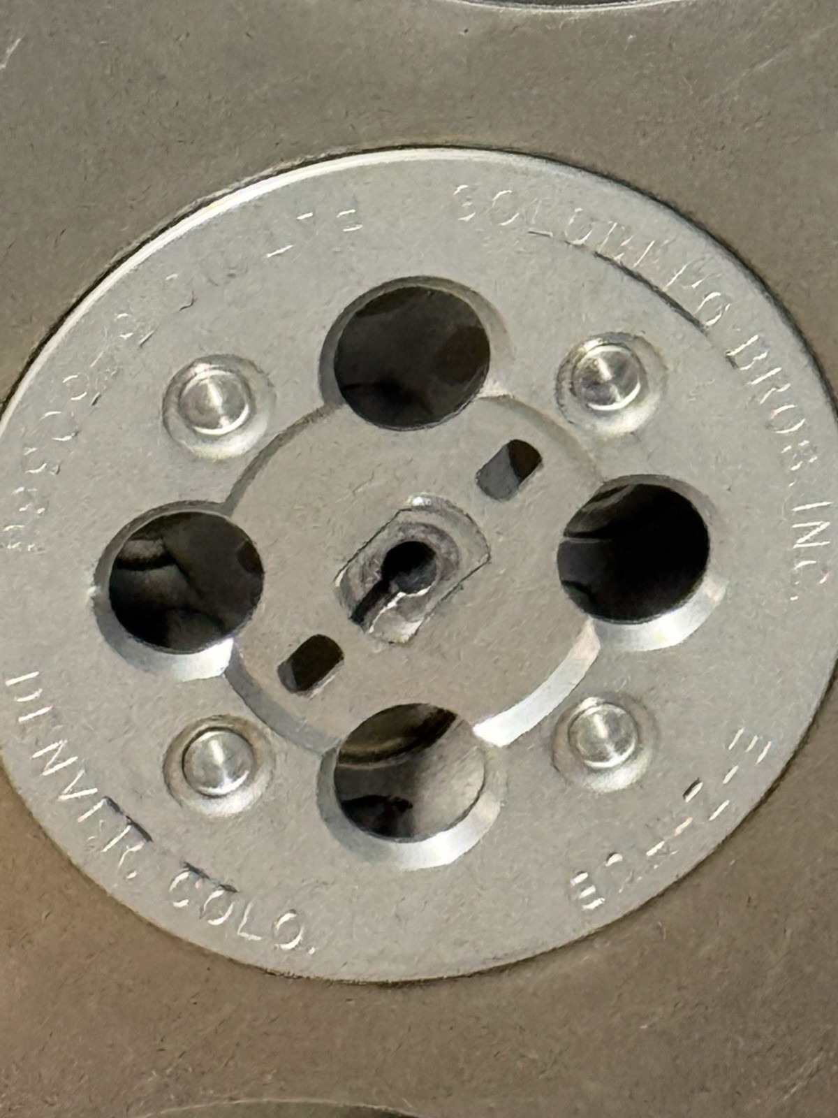 GoldBerg Brothers Inc Movie Reel 35mm Film Vintage Aluminum With EZ-Hub 24”