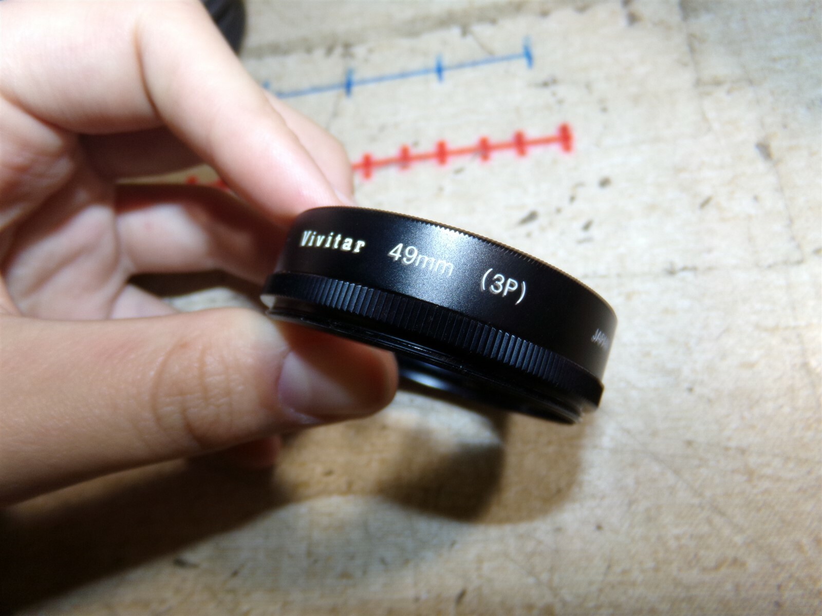 Vivitar 49mm 3P Lens Japan *FREE SHIPPING*