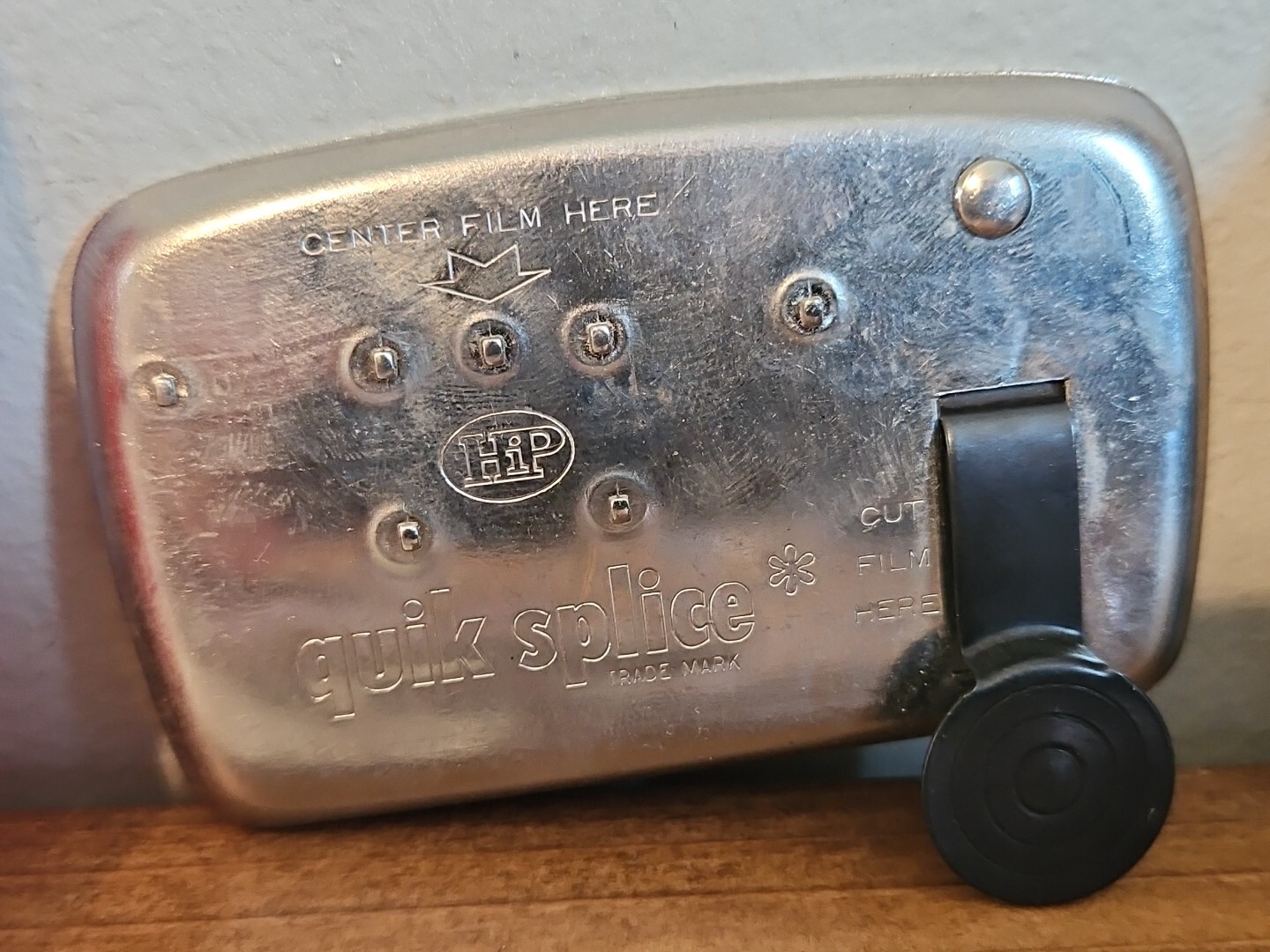 2 Vtg HPI Quik Splice 8mm Automatic Butt Splicer With 8 & 16mm Movies