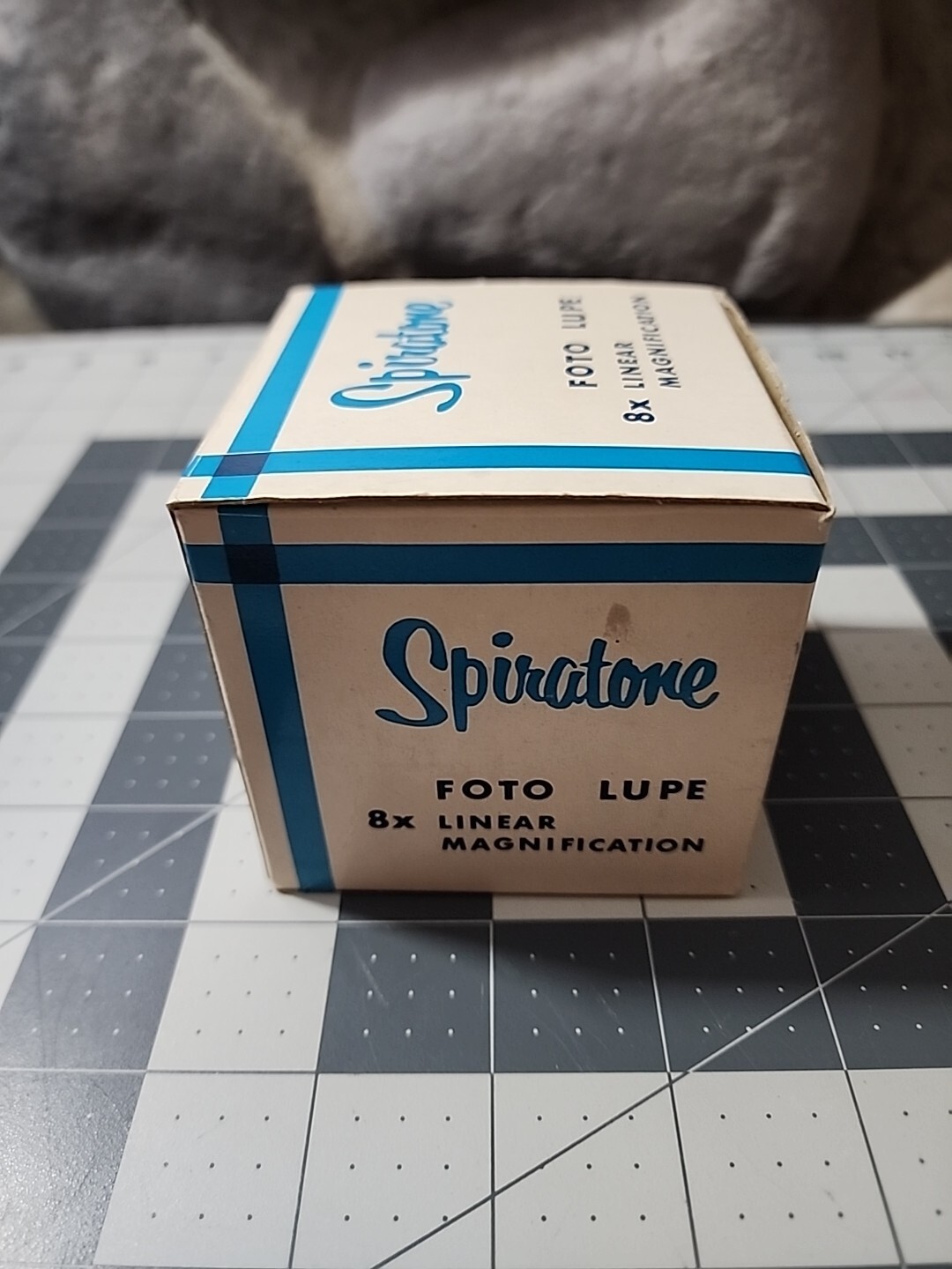 Vintage Spiratone Foto Lupe 8x Linear Magnification Camera Supplies