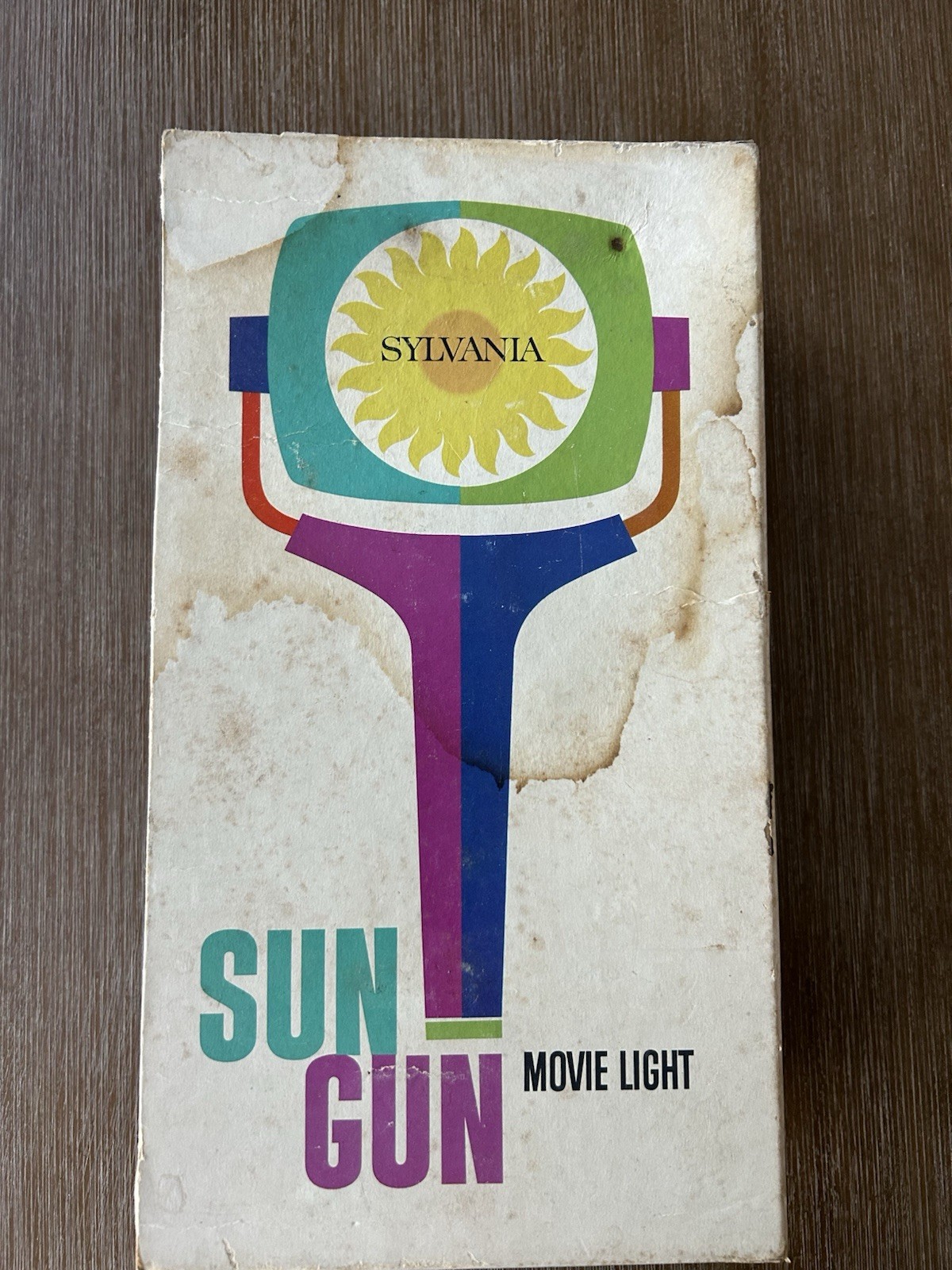 Sylvania SG-1 Sun Gun Movie Light – Original Box Tested Working. Vintage