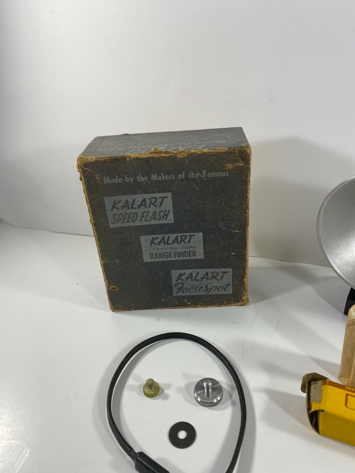 Kalart Speed Flash Kodak Plus X Safety Film Ephemera Range Finder Focus Spot