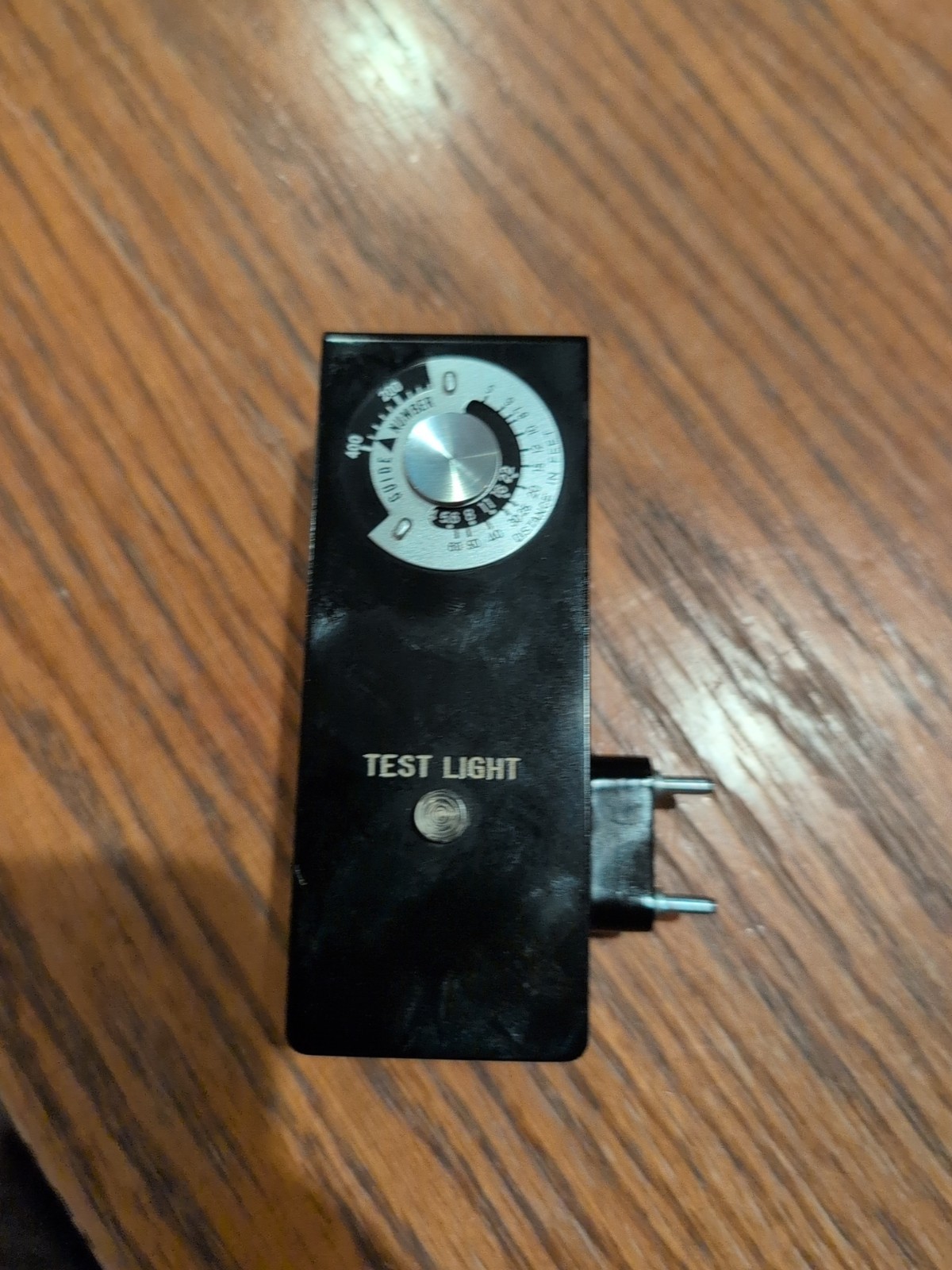 Argus Vintage Camera Flash Unit Flashgun w/ Test Light Guide Number Dial M25 M5