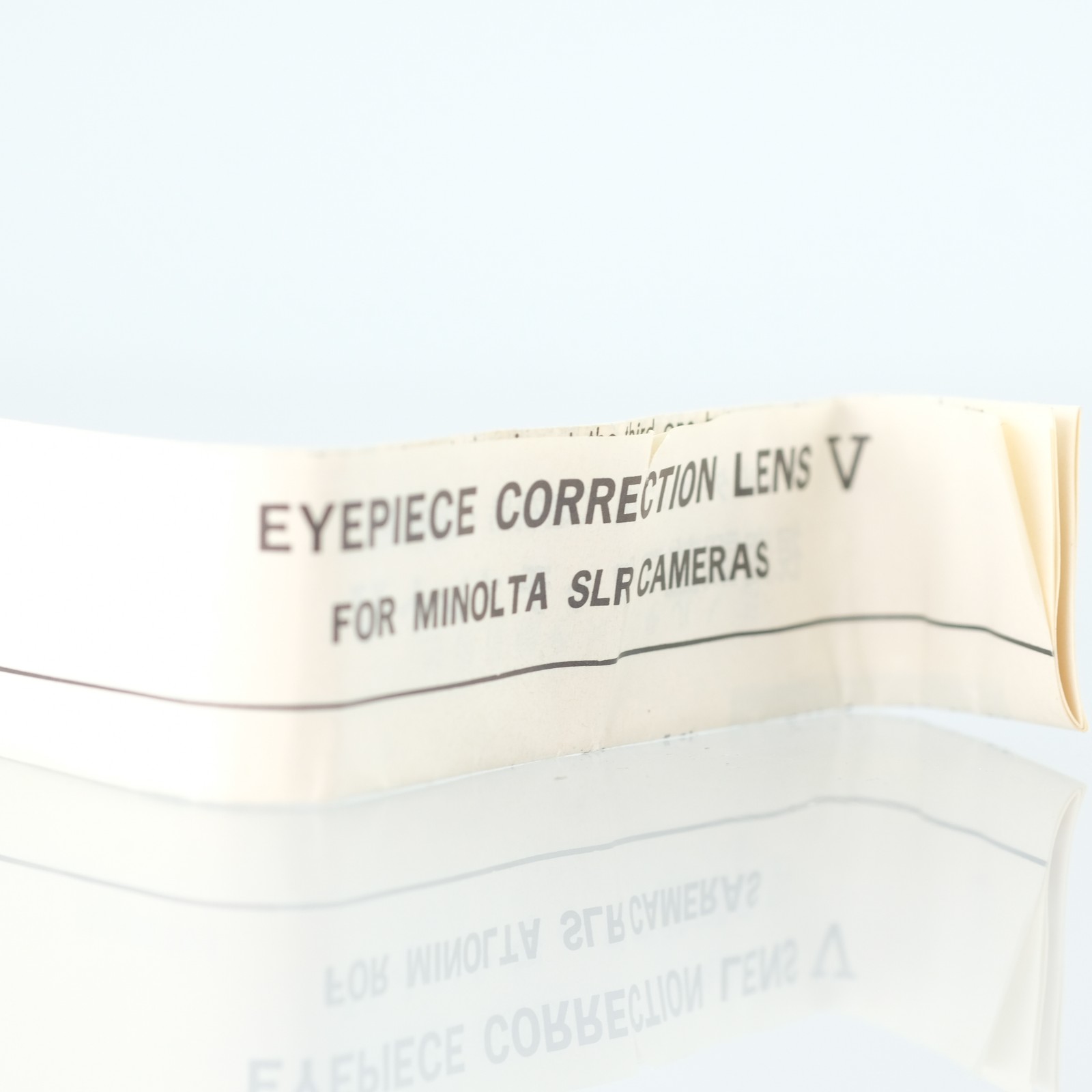 Minolta Eyepiece Corrector No.1 +0.5 Diopter Viewfinder Adjustment for SLR Camer
