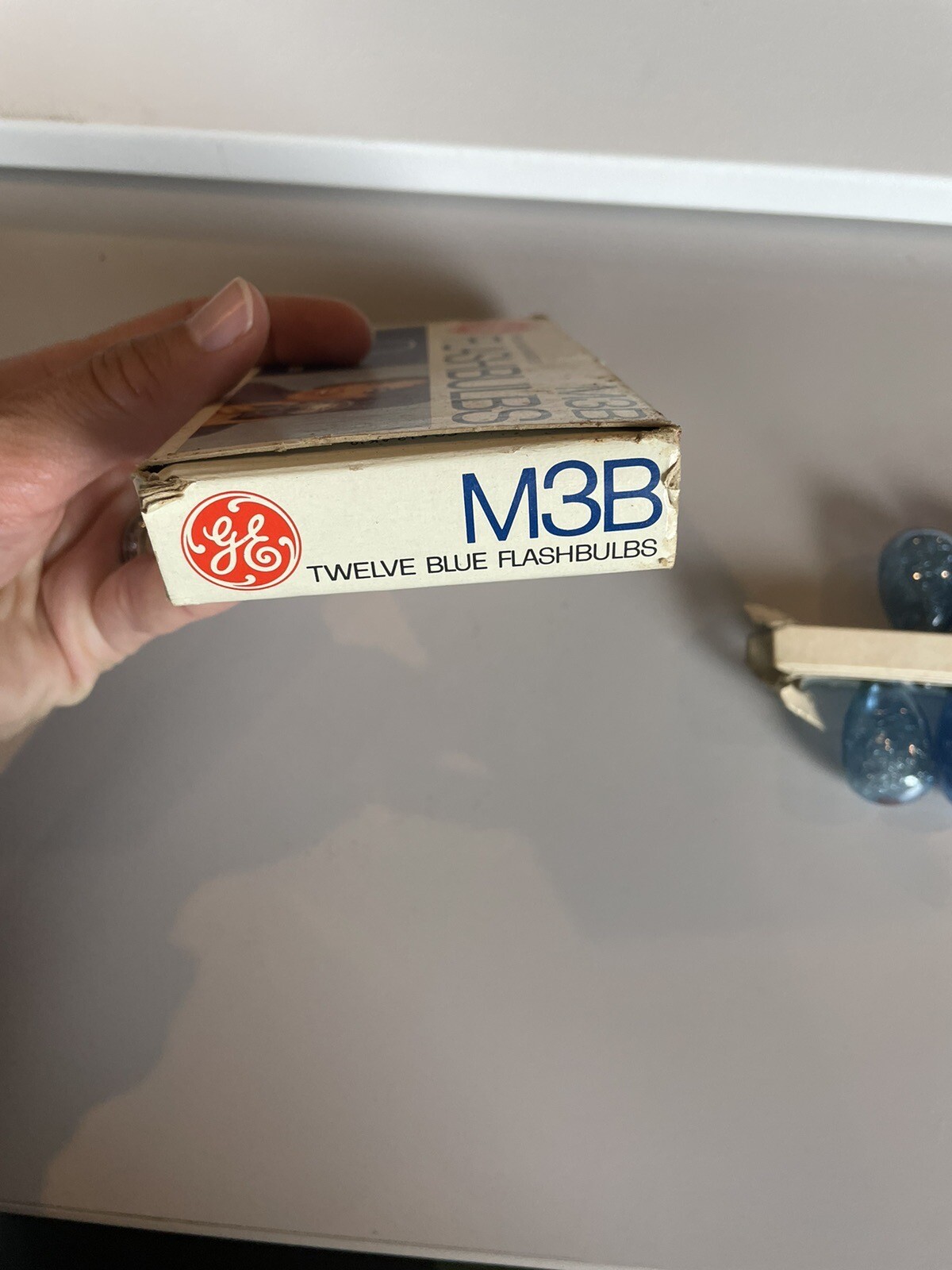 GE Blue Dot Flash Bulbs M3B