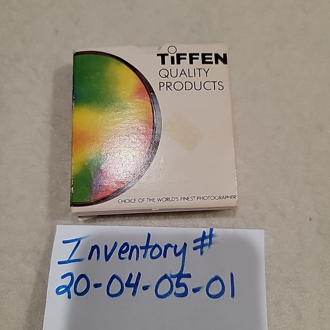 Vintage W Box 1983 ? Tiffen 58mm Black Filter Halation Diffusion Photography Col