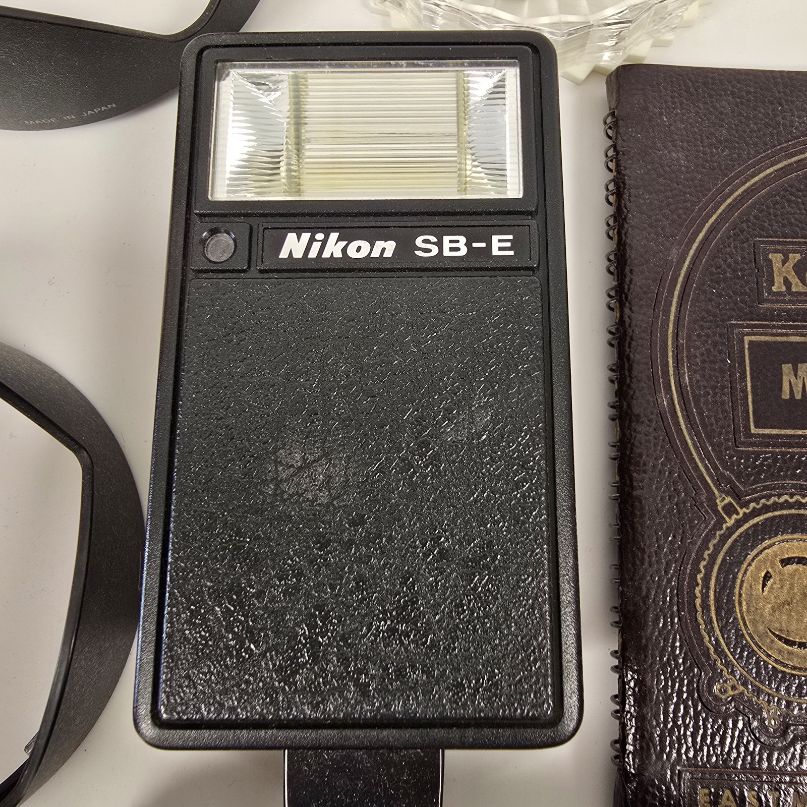 HUGE Lot of VINTAGE Nikon & Kodak Photography Equipment Gear Filters Hoods Flash