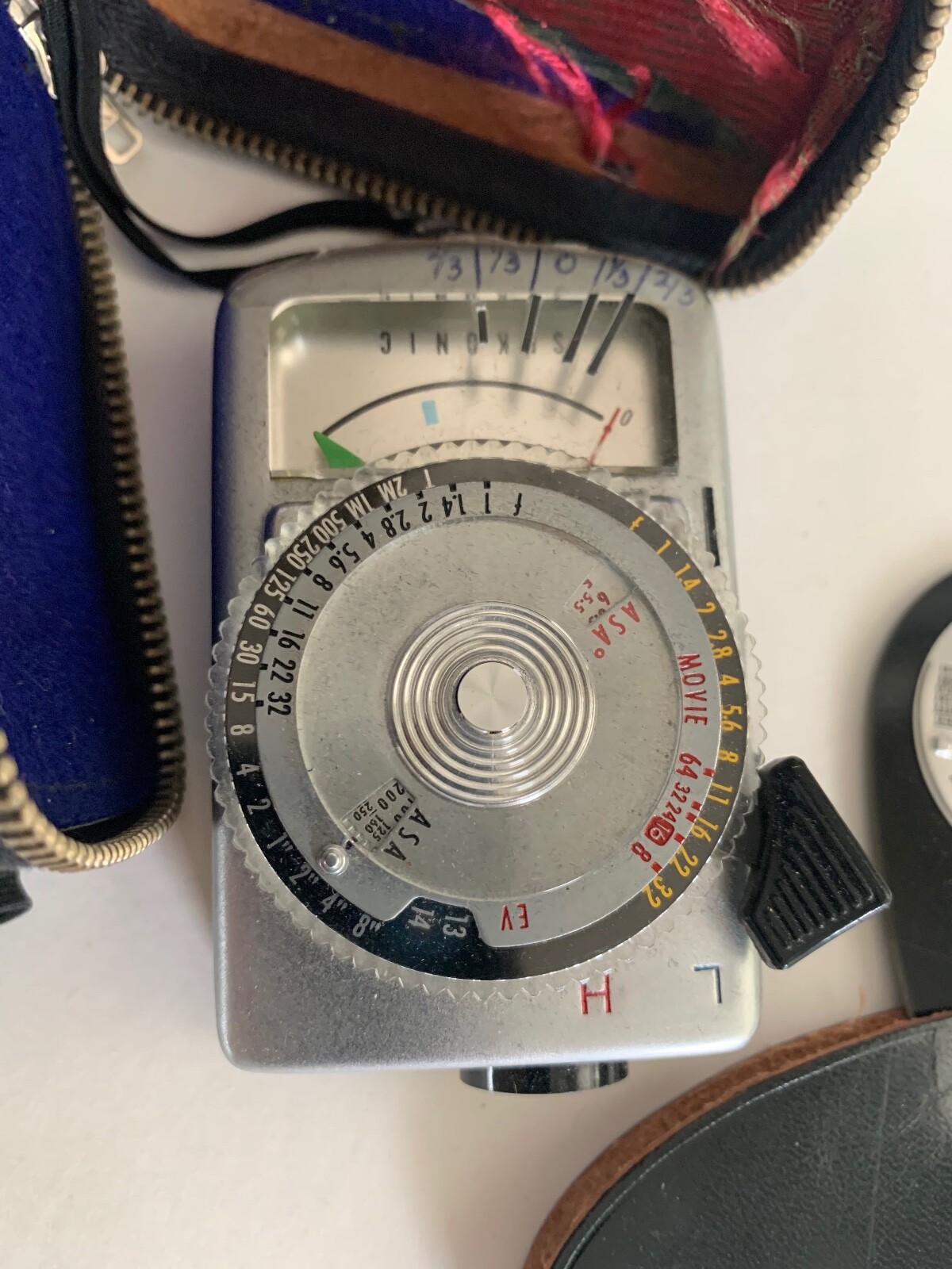 Vintage Photography Light Meters Film Camera, Sekonic Meter, Accura Flash Dial