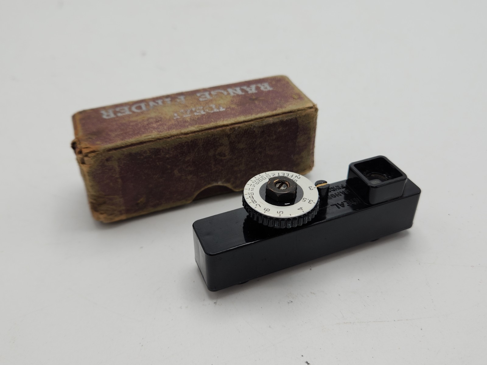 Vintage Federal Instrument Corp Ideal Range Finder in Box – N.Y. USA Rangefinder