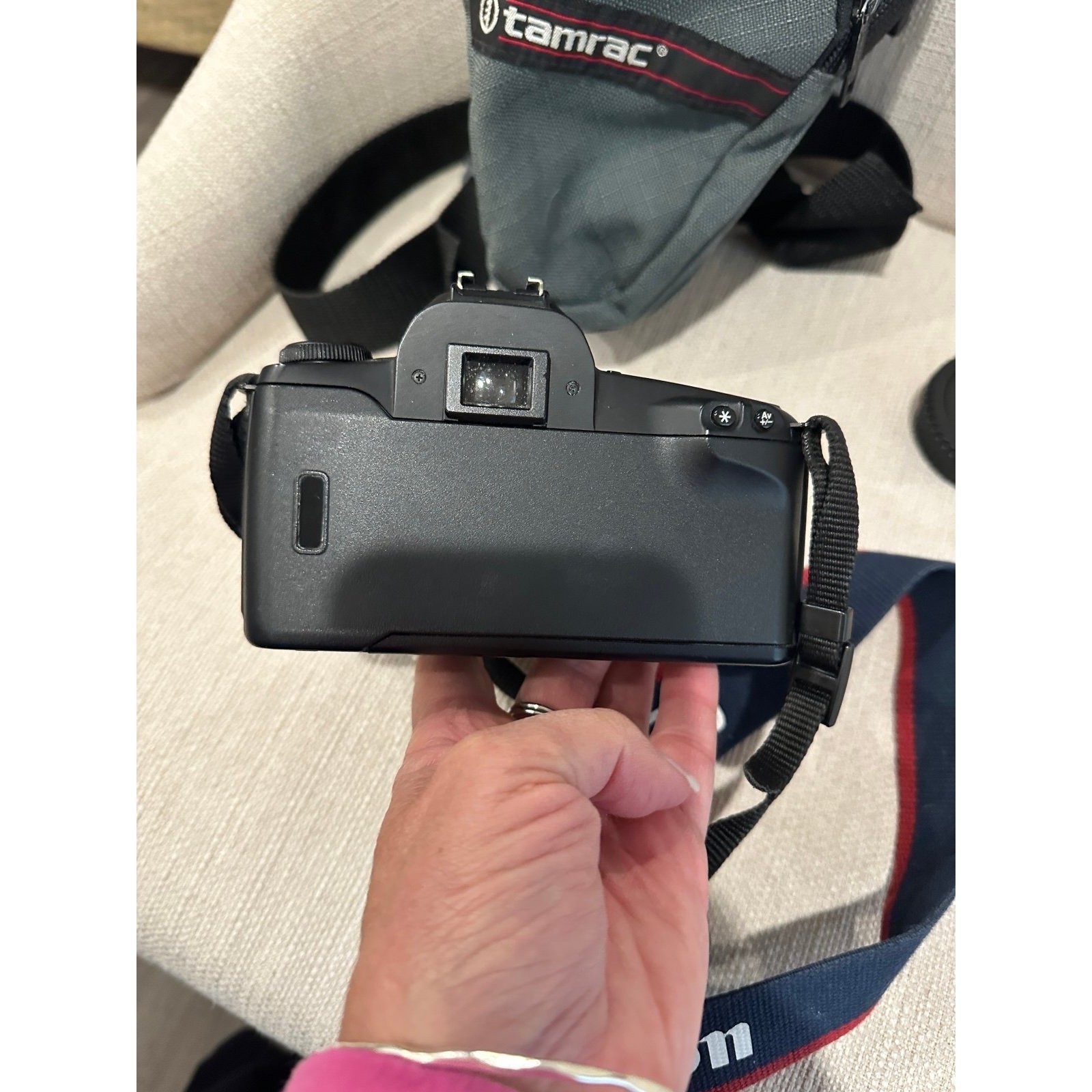 Vintage Canon EOS Rebel G Camera and case 1990’s PARTS ONLY