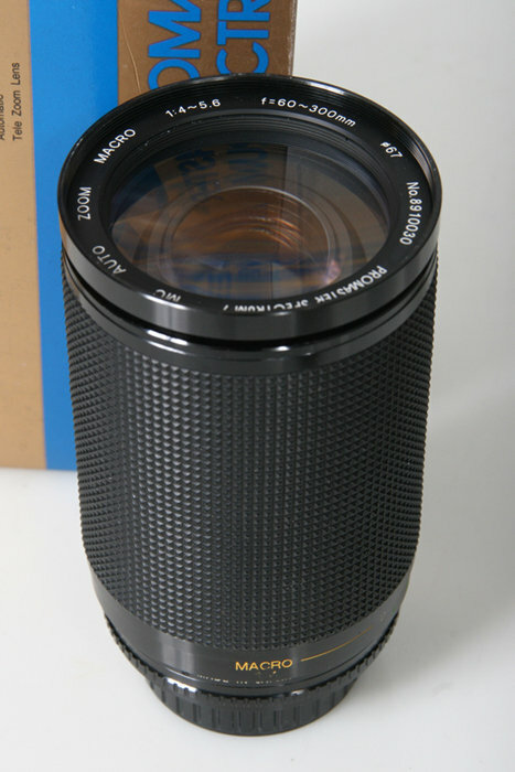 Promaster 60-300mm Nikon AIS ai-s Spectrum 7 – Manual Focus lens
