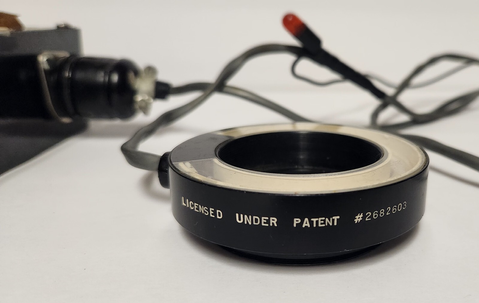 Vintage Camera Flash Ring with Control Box, TESTED Works Perfectly