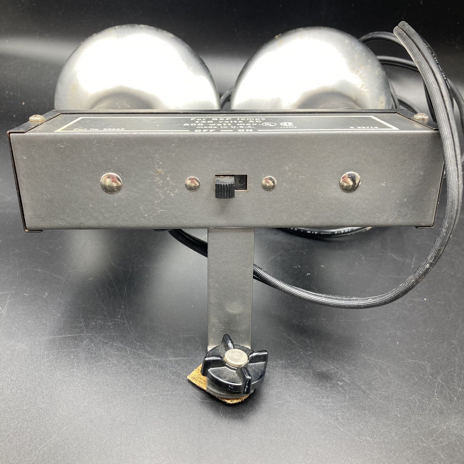 Vintage Bell & Howell Indoor Flood Light Bar Lamp For Movies Photography WORKS
