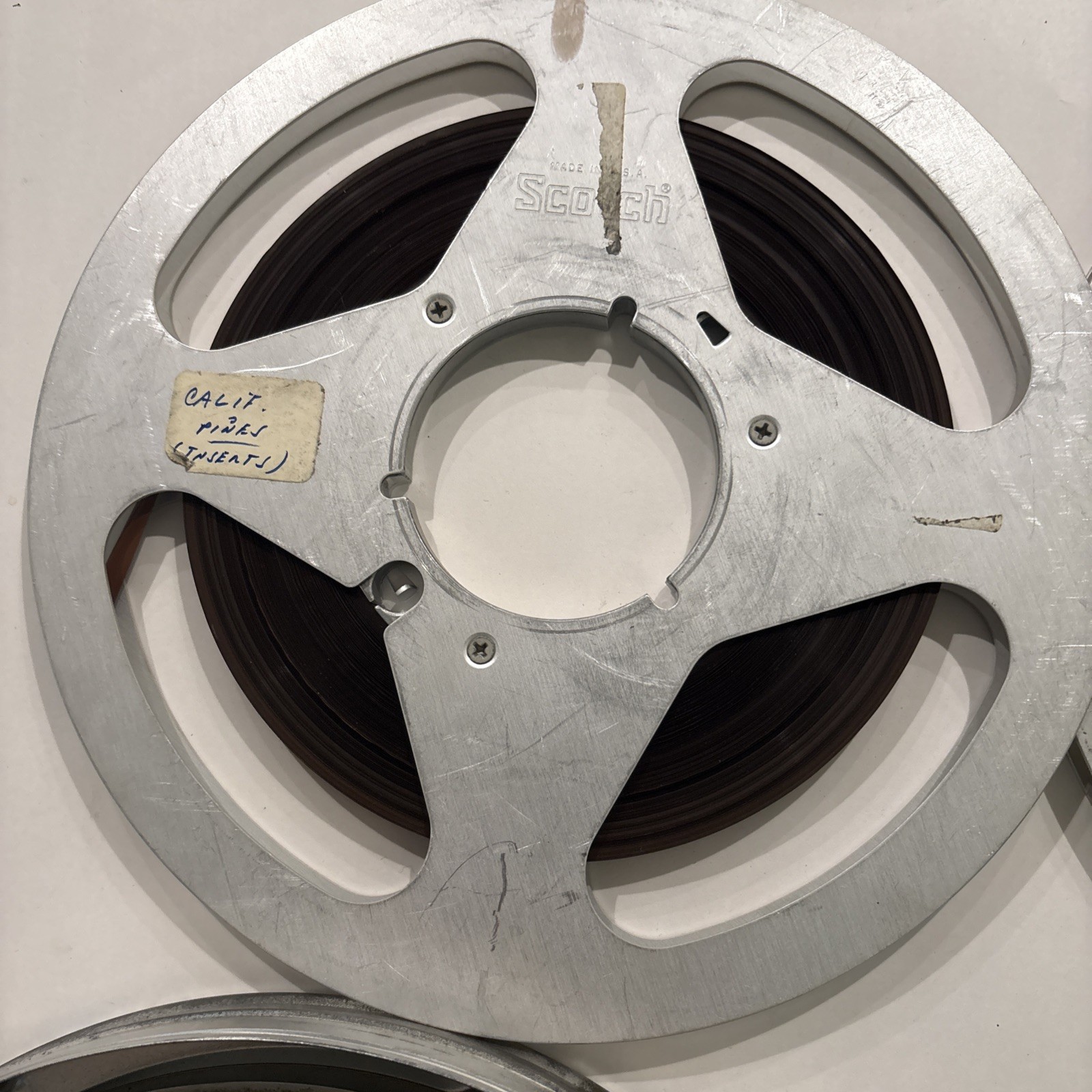 Eastman Kodak Film Reel Canister 11.5 Inch With 3 Reels VINTAGE
