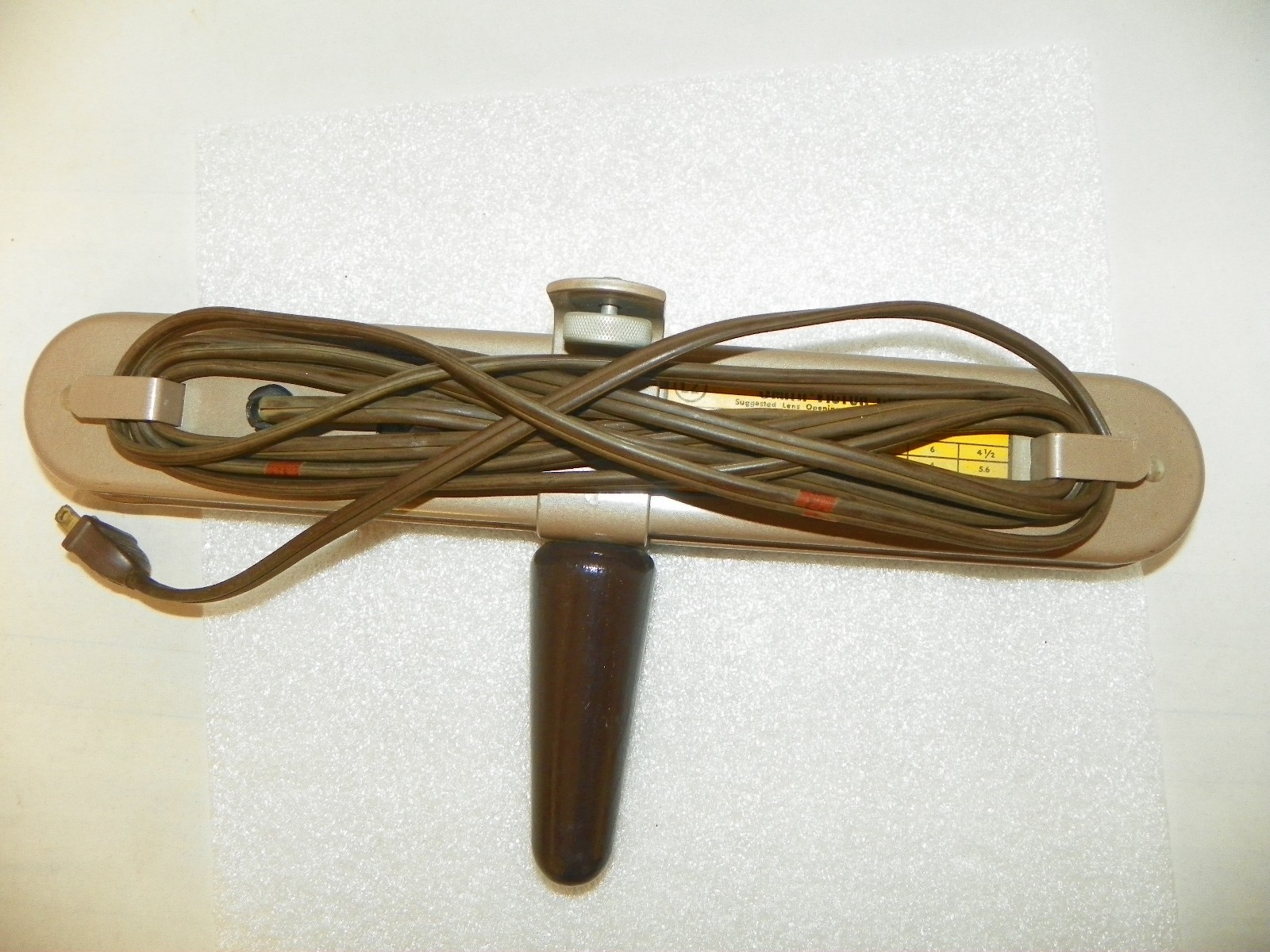 Vintage Smith-Victor L2 Indoor Light Bar ~ Photo – Camera ~ Dual Bulb ~ Works