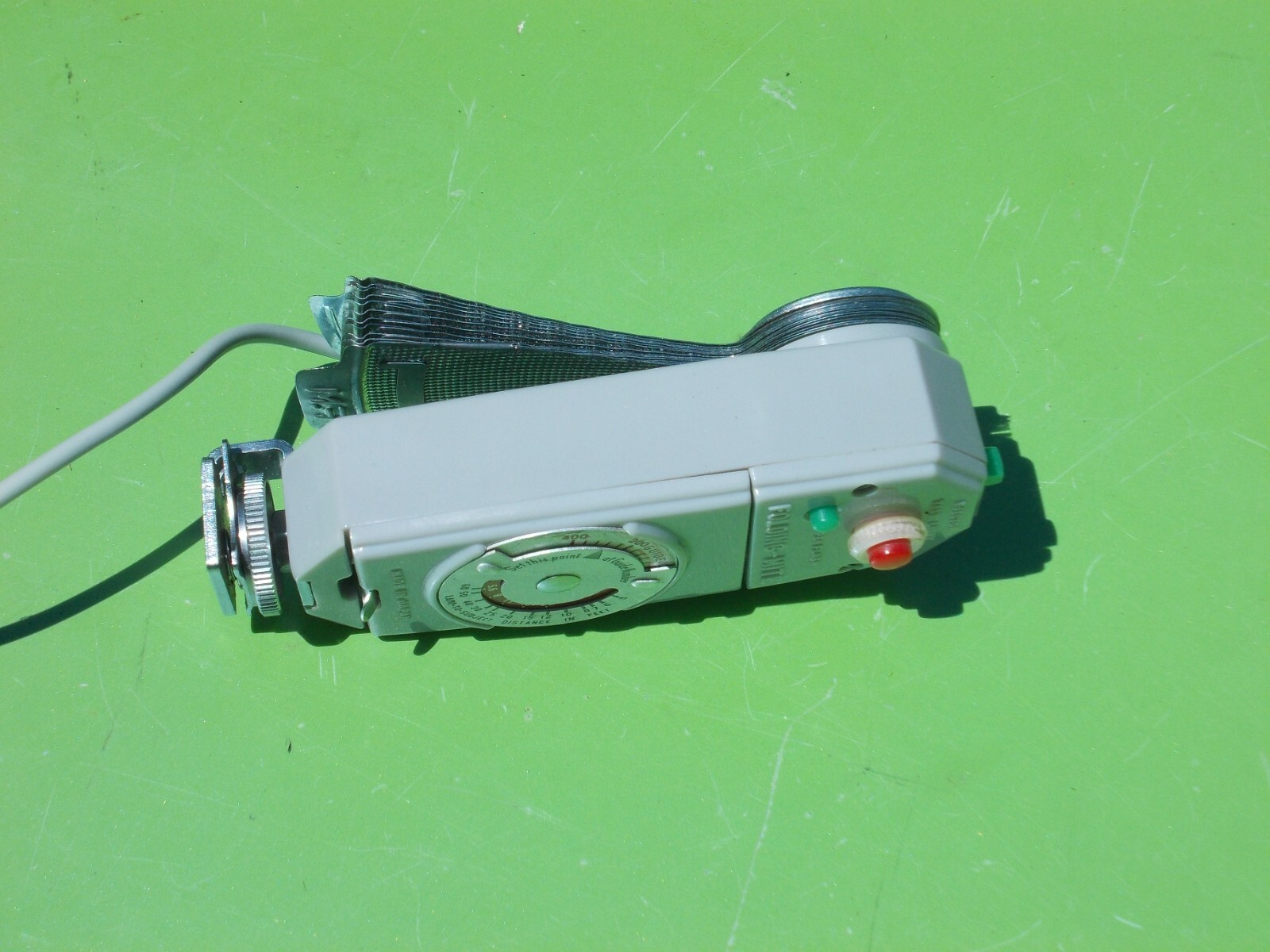 FOLDING-MITE UNIVERSAL CAMERA FLASH VINTAGE MADE IN JAPAN WITH CASE