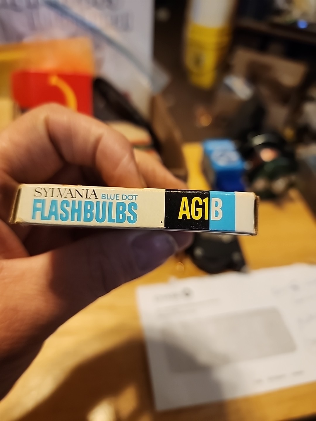 Vintage Sylvania Blue Dot Flashbulbs AG1B