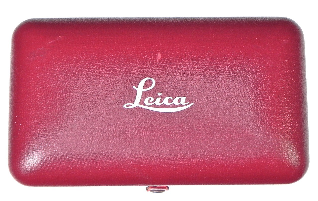 Leica E.Leitz N.Y. Red Hard Case #1