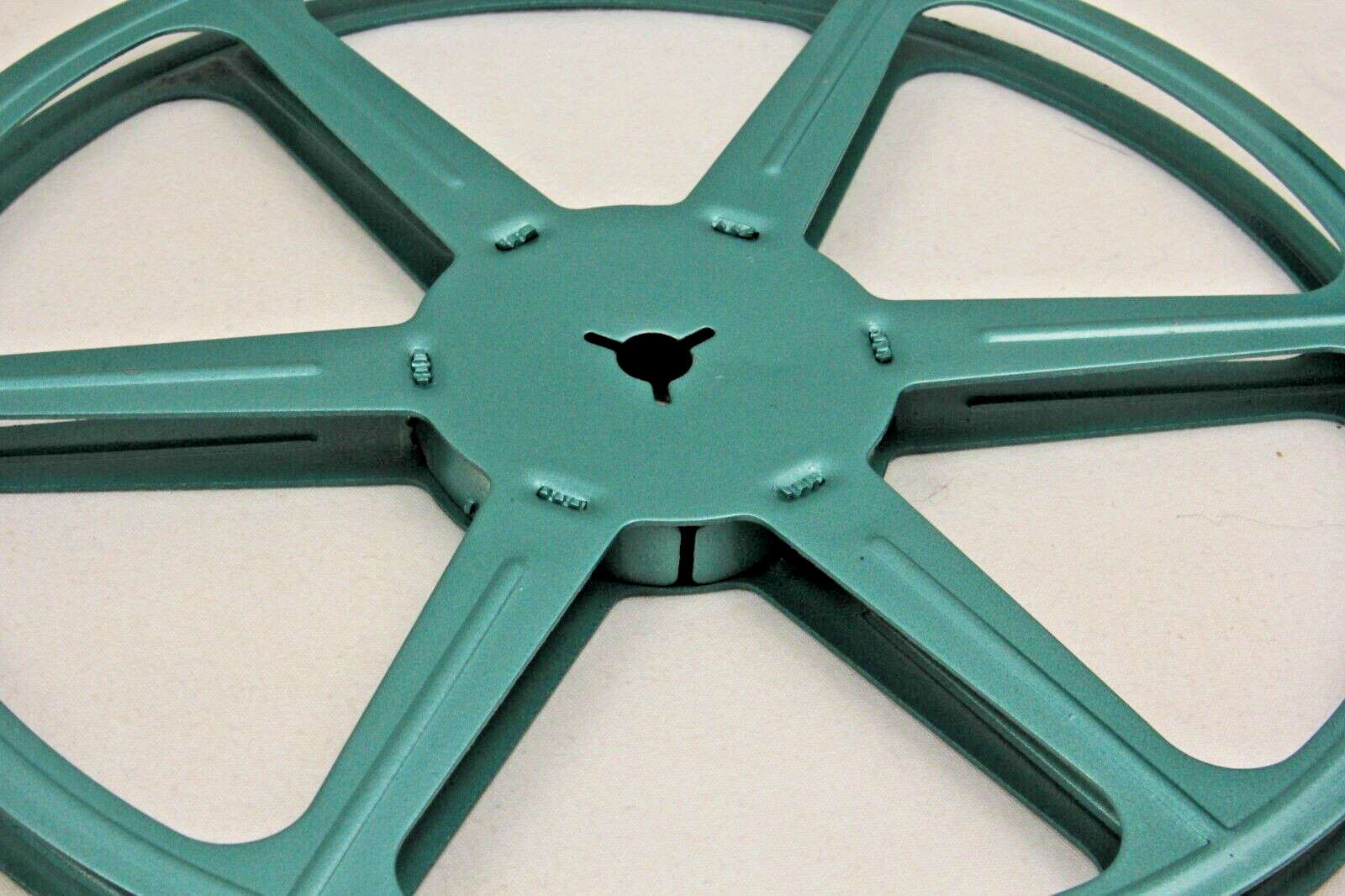 3 Reelane Thread-O-Matic Camera Film Reels Vintage Green 7”