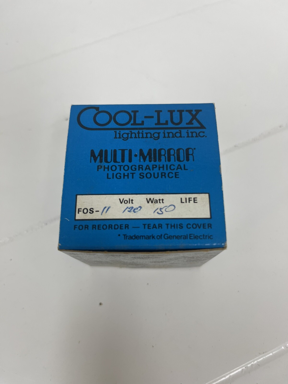 Cool-Lux 120V 150W Multi mirror Photographically Light Source Bulb