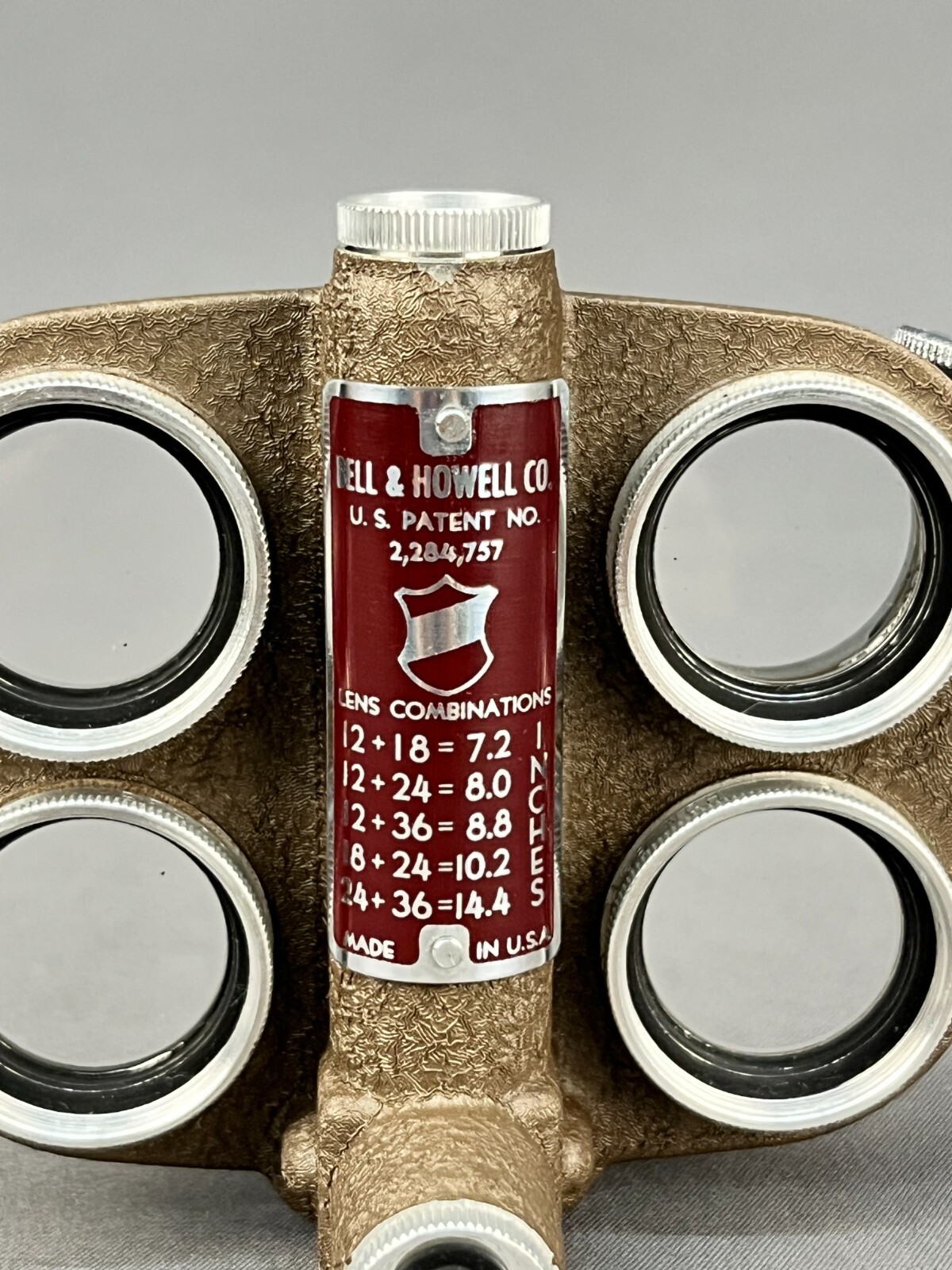 VTG Bell & Howell Filmo Close – Up Attachment for Filmo 8mm & 16mm Cameras (3c)