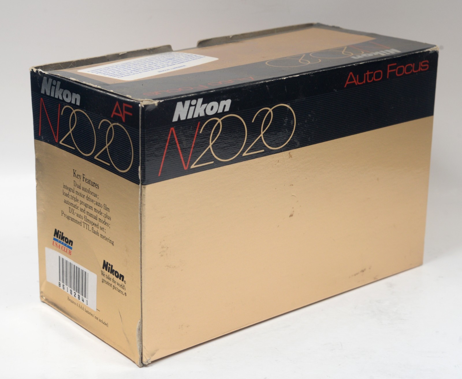 Original Nikon N2020 AF 35mm SLR Camera Box – EMPTY – For Collectors