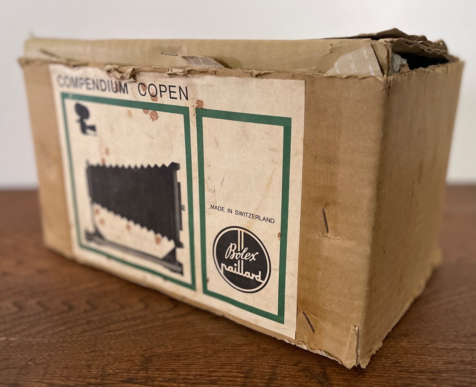 Vintage Rare BOLEX MATTE BOX 16mm Rx 3 Rex 4 Rex 5 & SBM W/Orig Masks Box & Acc