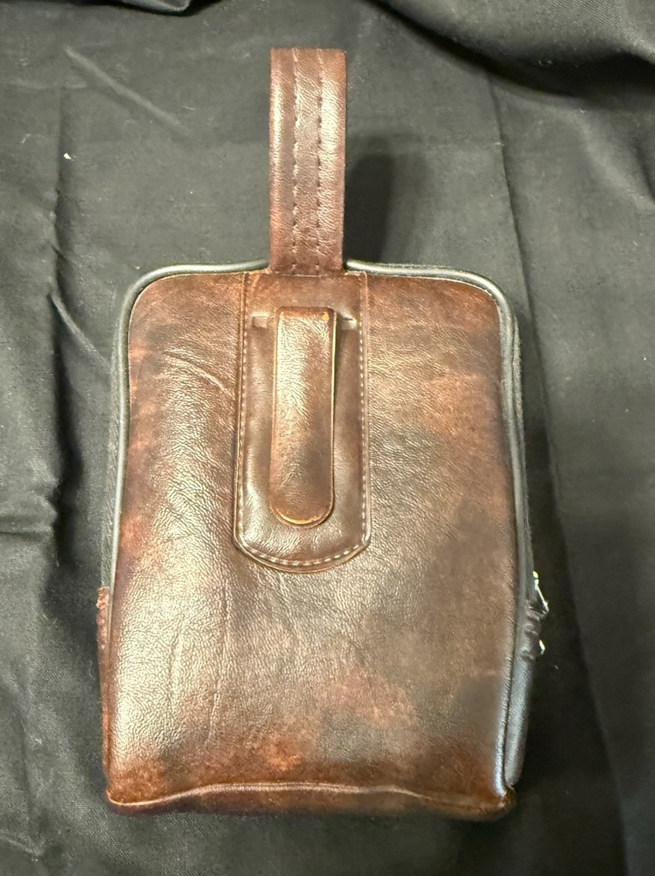 Vintage Camera Case Kodak 1970’s Plush Interior Camera Carrier W/ Instamatic 10