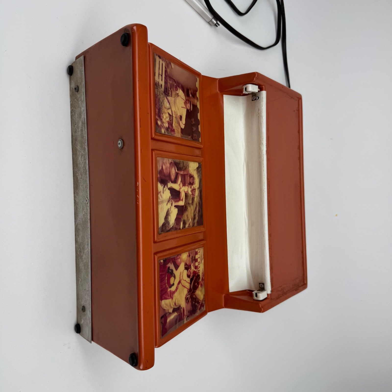 Nimslo Illuminated Lenticular Print Display Countertop Lighted Dealer Display