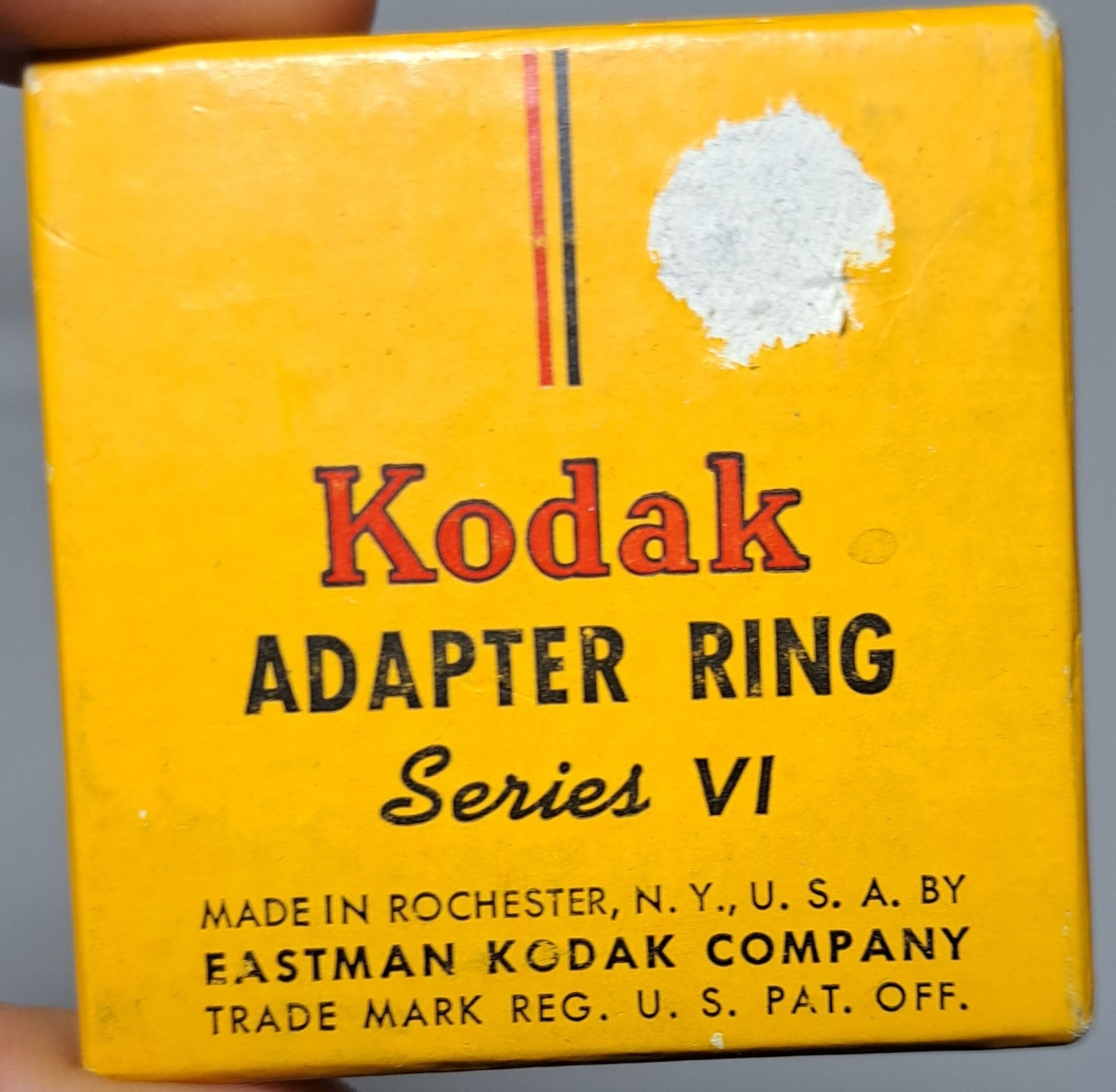 Kodak Adapter Ring Series VI W/ Box Vintage Camera Accessory