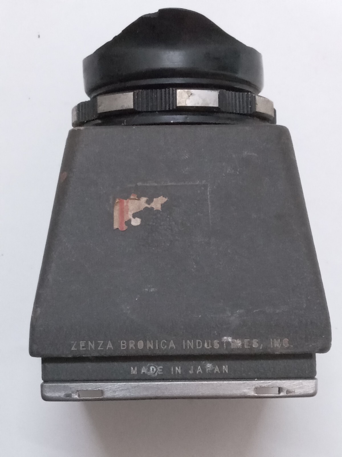 Zenza Bronica Waist Level Chimney Viewfinder For Unknown Model. Used Part.
