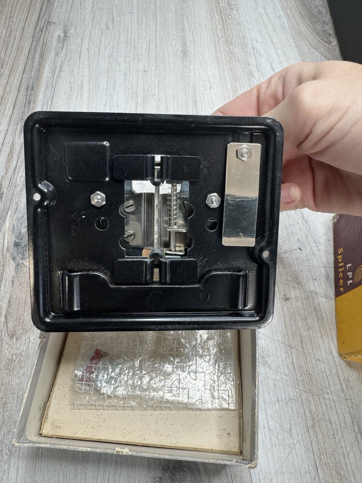 Film Splicer LPL Cement 8 mm & 16 mm Boxed Home Movie Cinema Vintage Photo