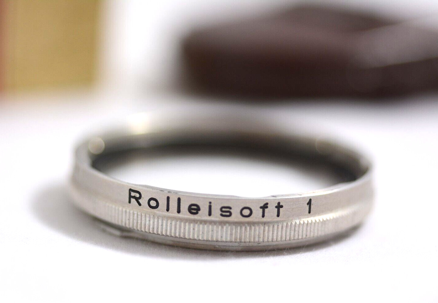 VINTAGE ROLLEI ROLLEIFLEX TLR CAMERA BAY II ROLLEISOFT 1 SPECIAL EFFECT FILTER