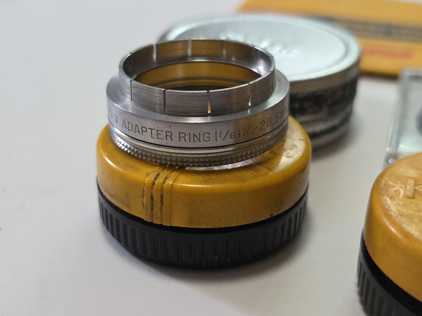 Lot Of Vintage Kodak, Camera Accessories Filters, Series V Adapters, Gel