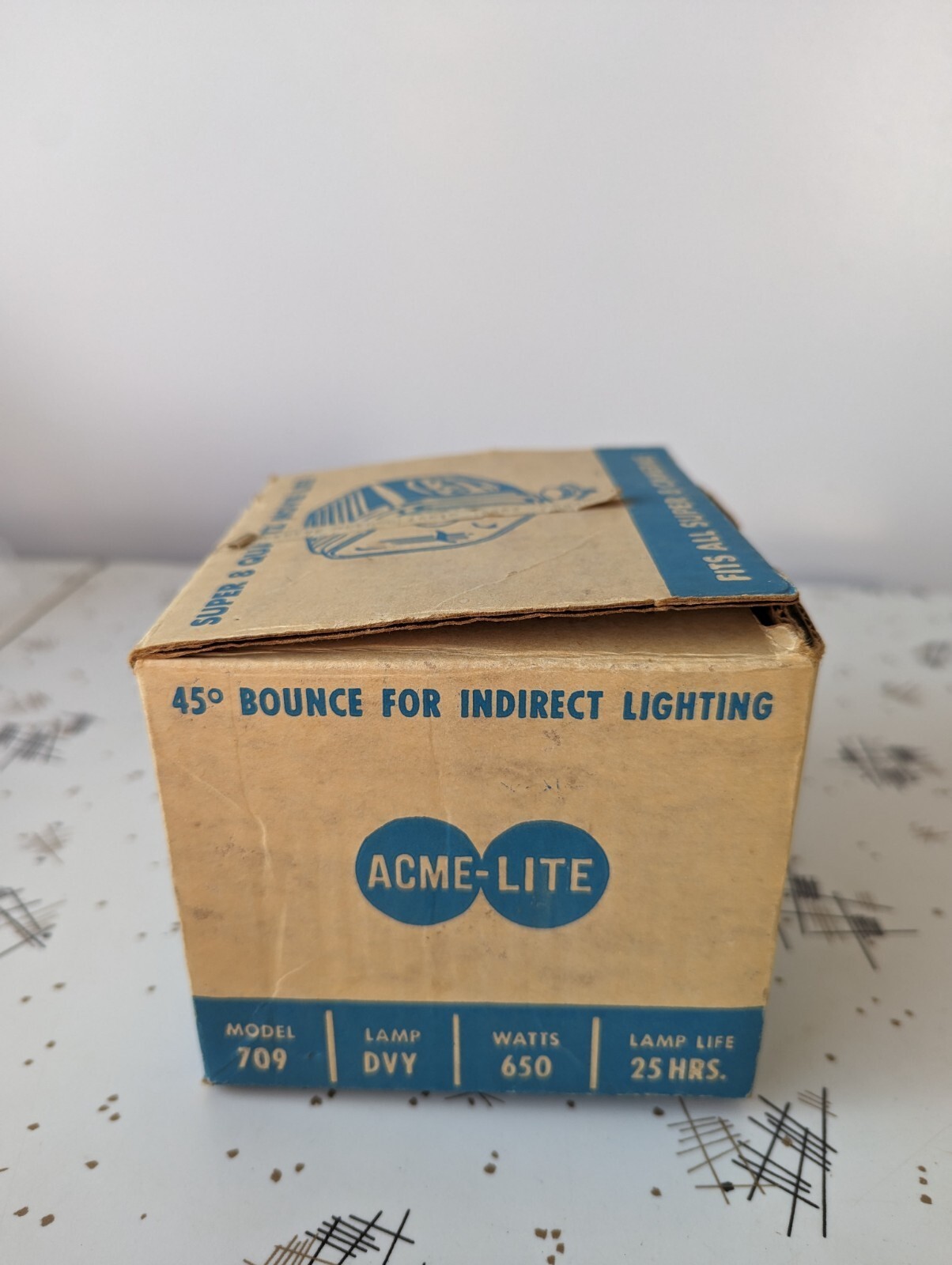 Vintage Cameralite 709 Acme-Lite Movie Camera Light for Super 8 Cameras