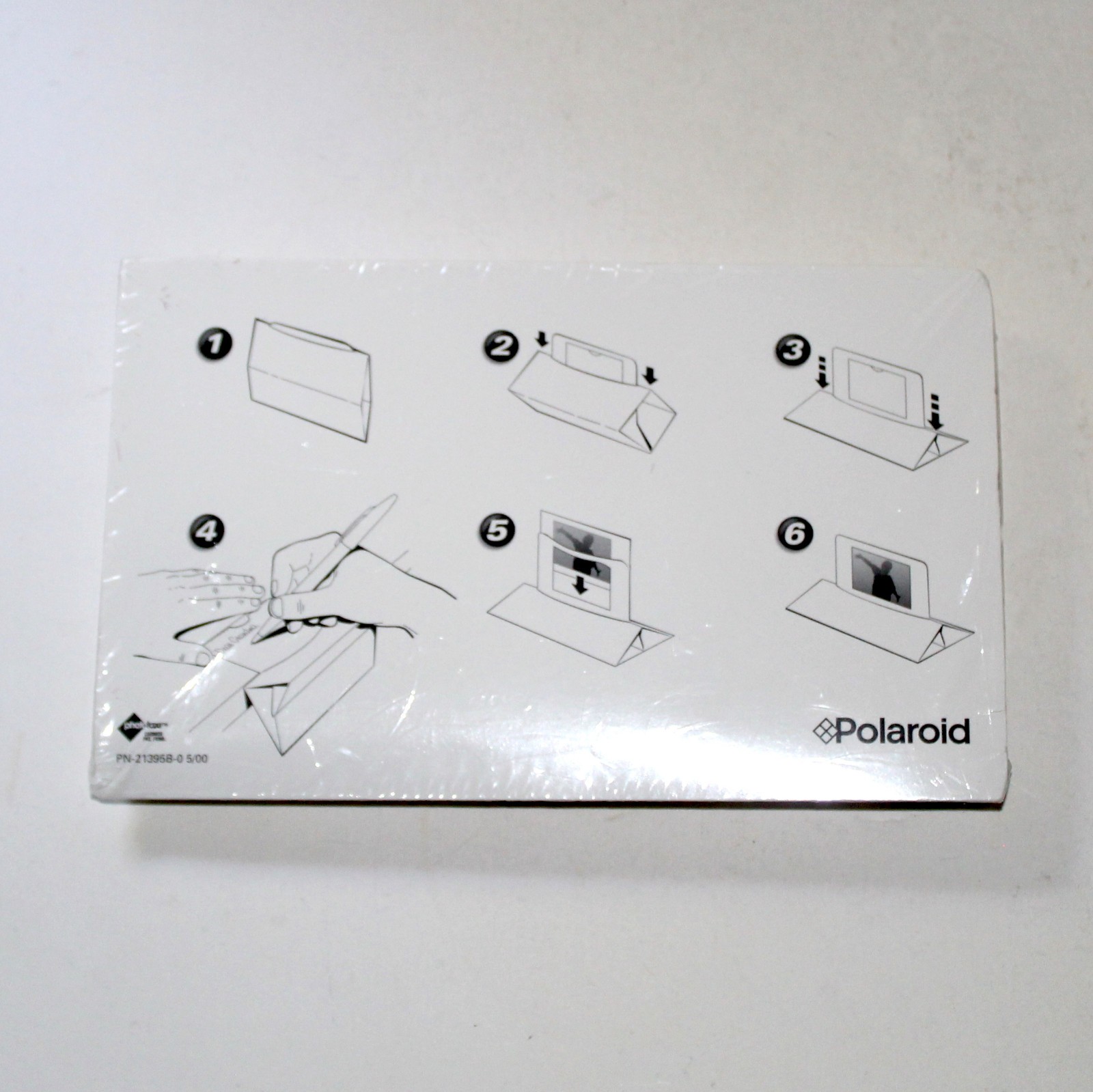 Vintage Polaroid Cardboard Photo Frames pack of 5 NEW old stock