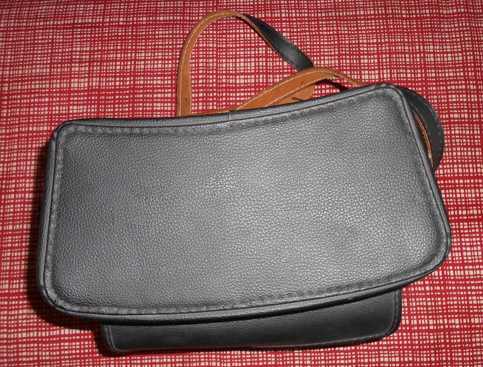 Vintage JAPAN Leather Camera Kali-Bag With Shoulder Strap