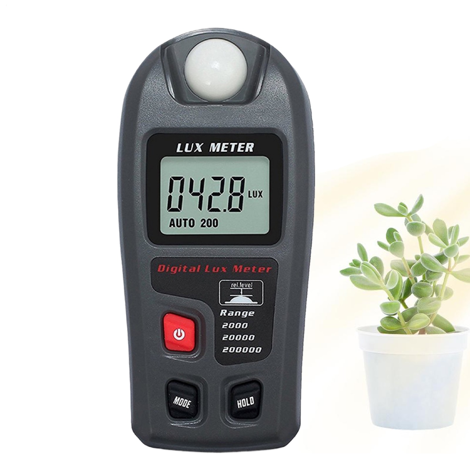Light Meter For Photography Grow Plants Digital LCD Screen Camera Light Meter