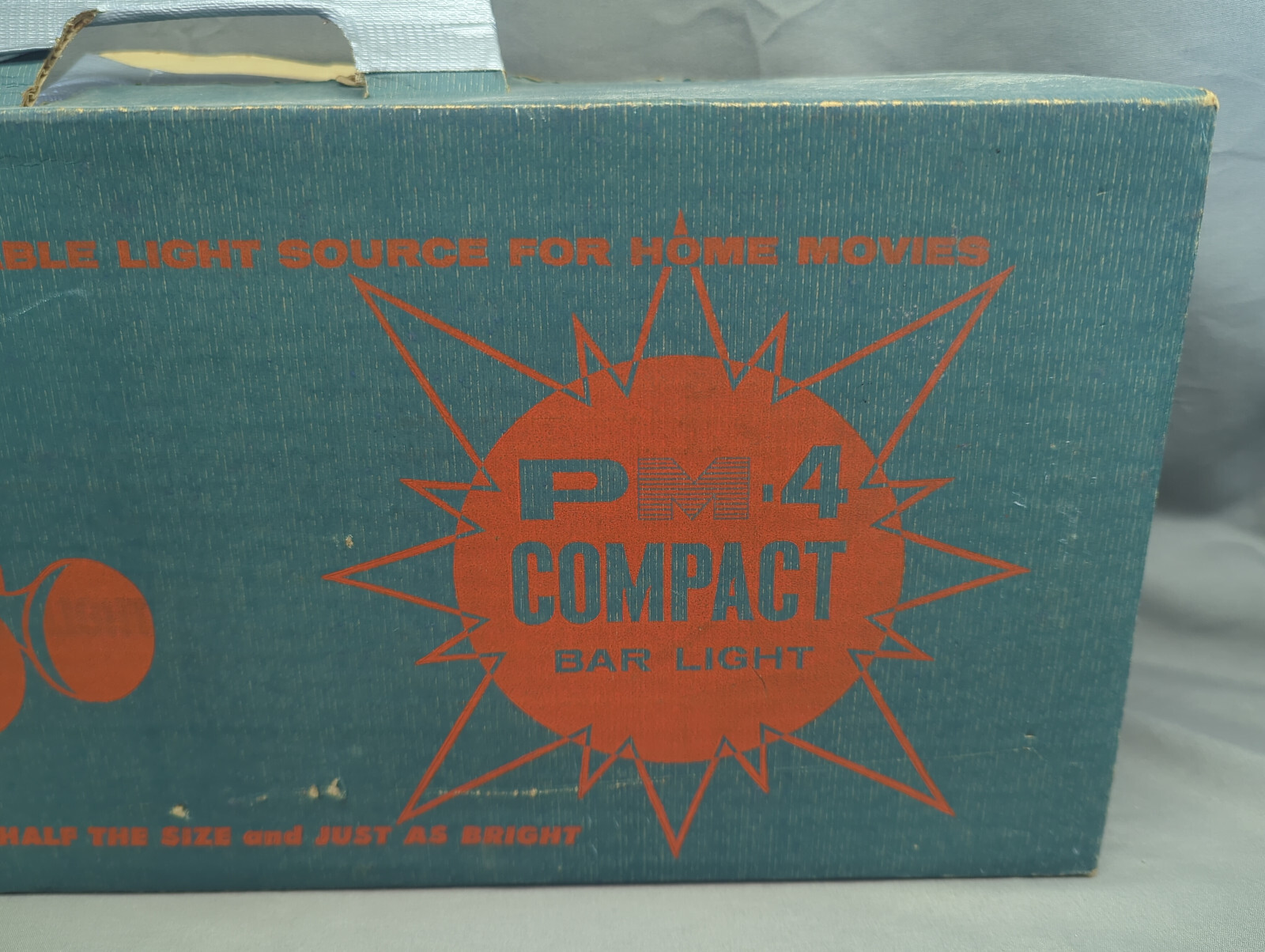 VINTAGE 1950s THEATRE PHOTOGRAPHY LIGHTING AREL PM4 COMPACT 18″ LIGHT BAR 4 BULB