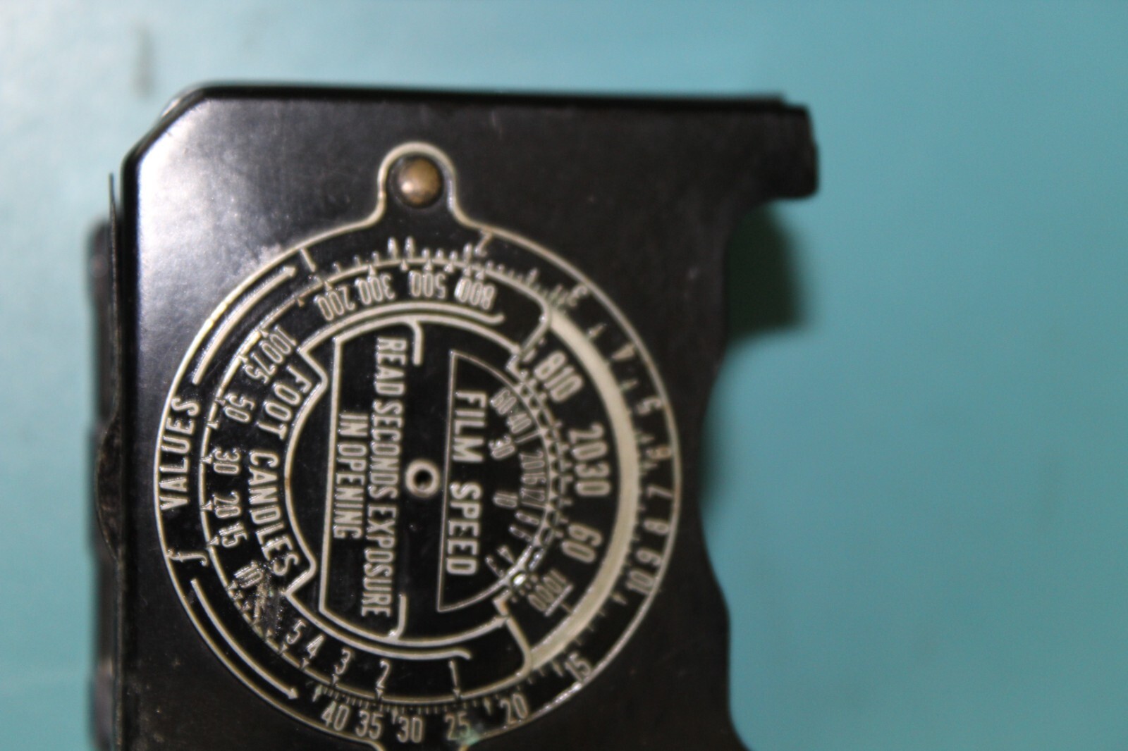 VTG GE Light Exposure Meter + Slide Case 620904 1930’s?