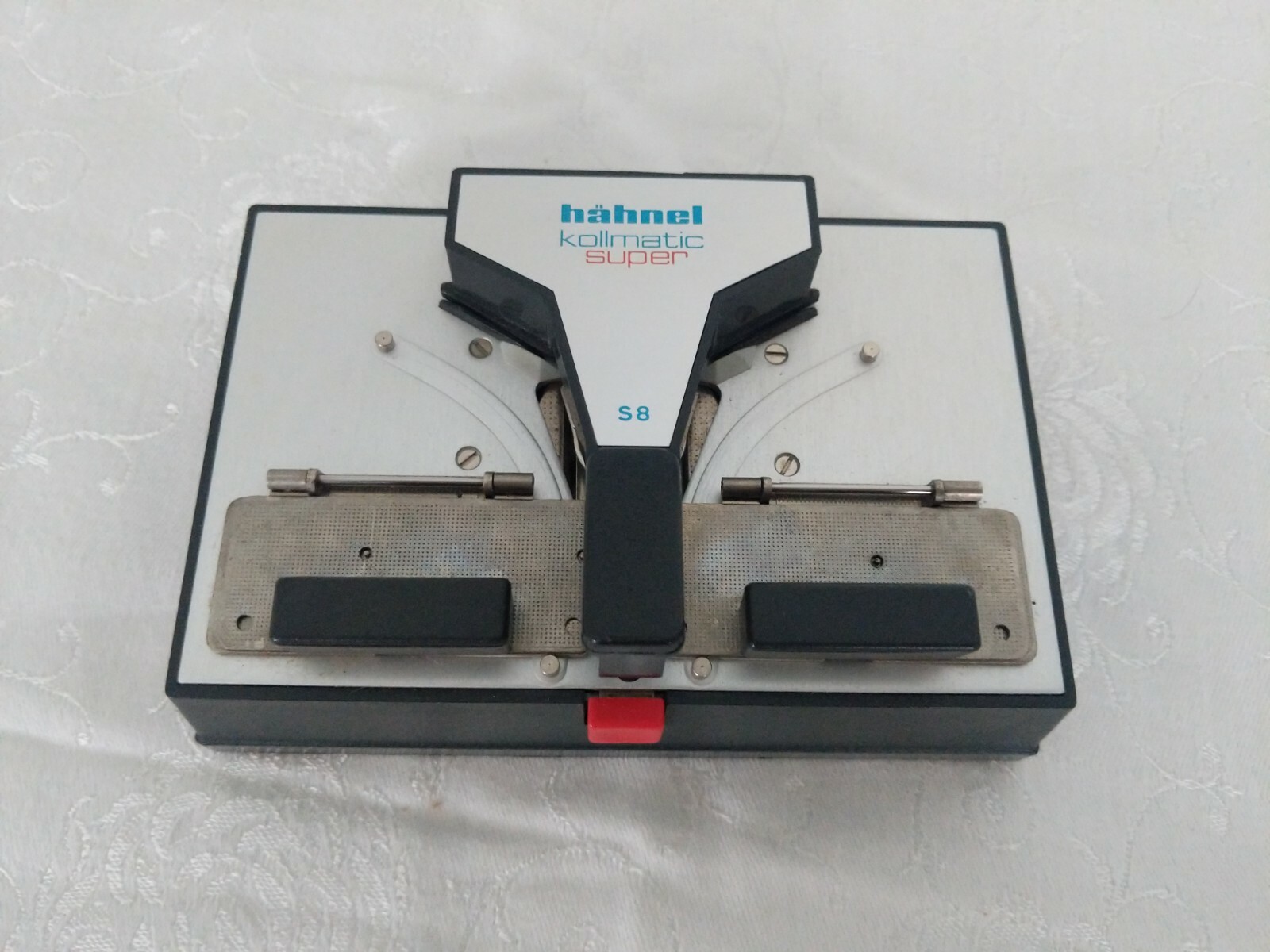Motorized Super 8mm Hahnel Kollmatic Movie Film Splicer Smooth Splices No Tape