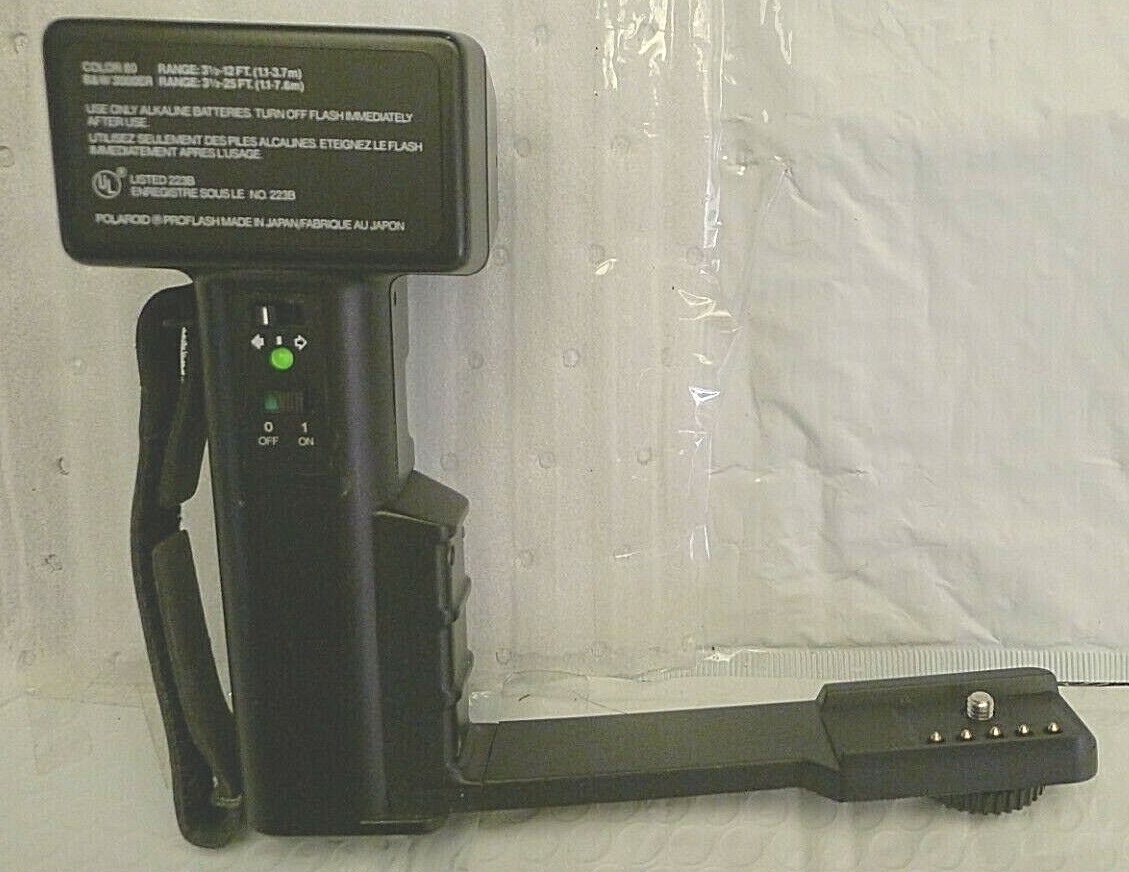 Polaroid ProPack Instant Film Camera PROFLASH ONLY – TESTED – NO CAMERA