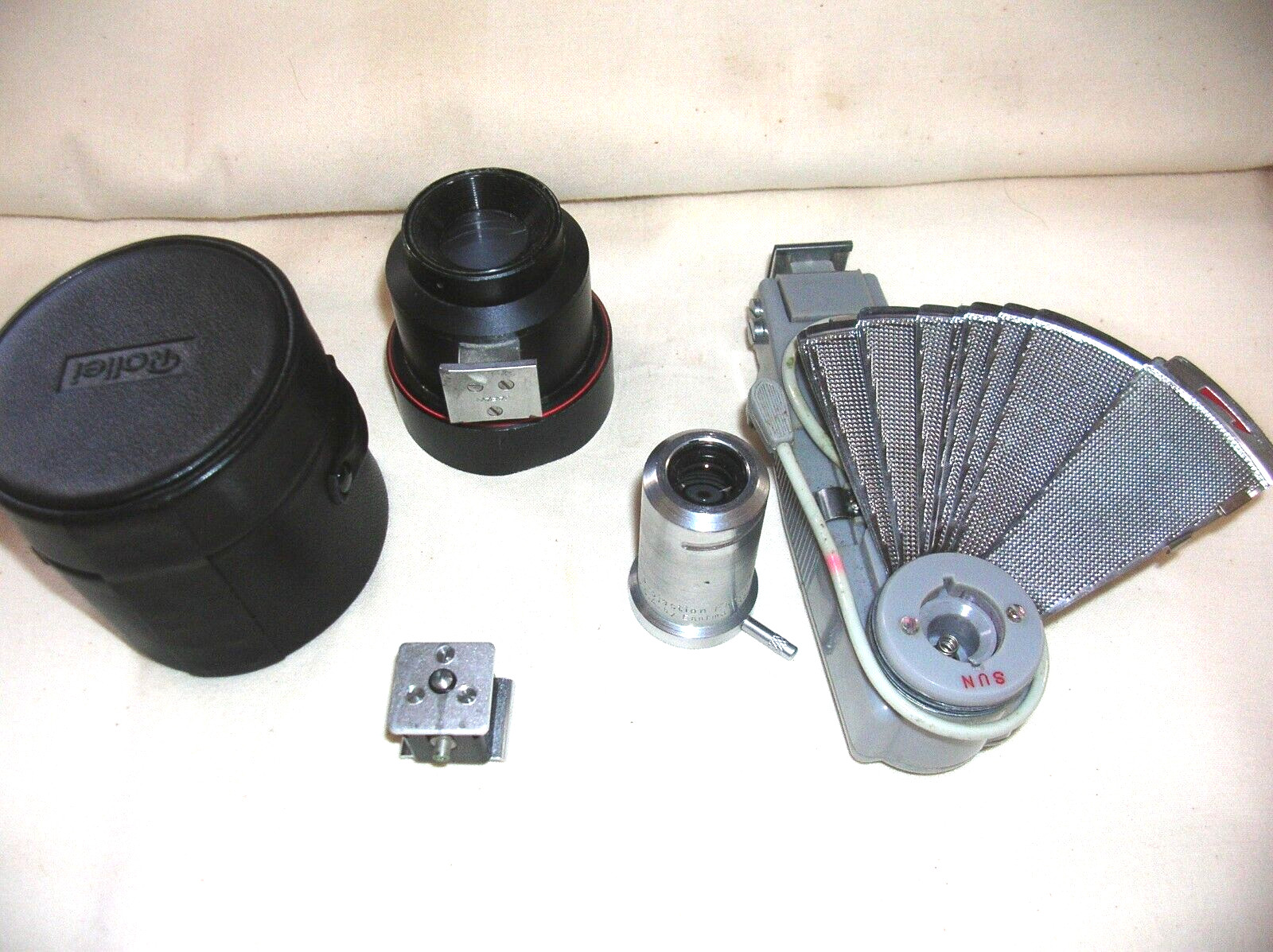 Vintage Misc & Unidentified Camera Items, New & Used. Rollei, Lot # B
