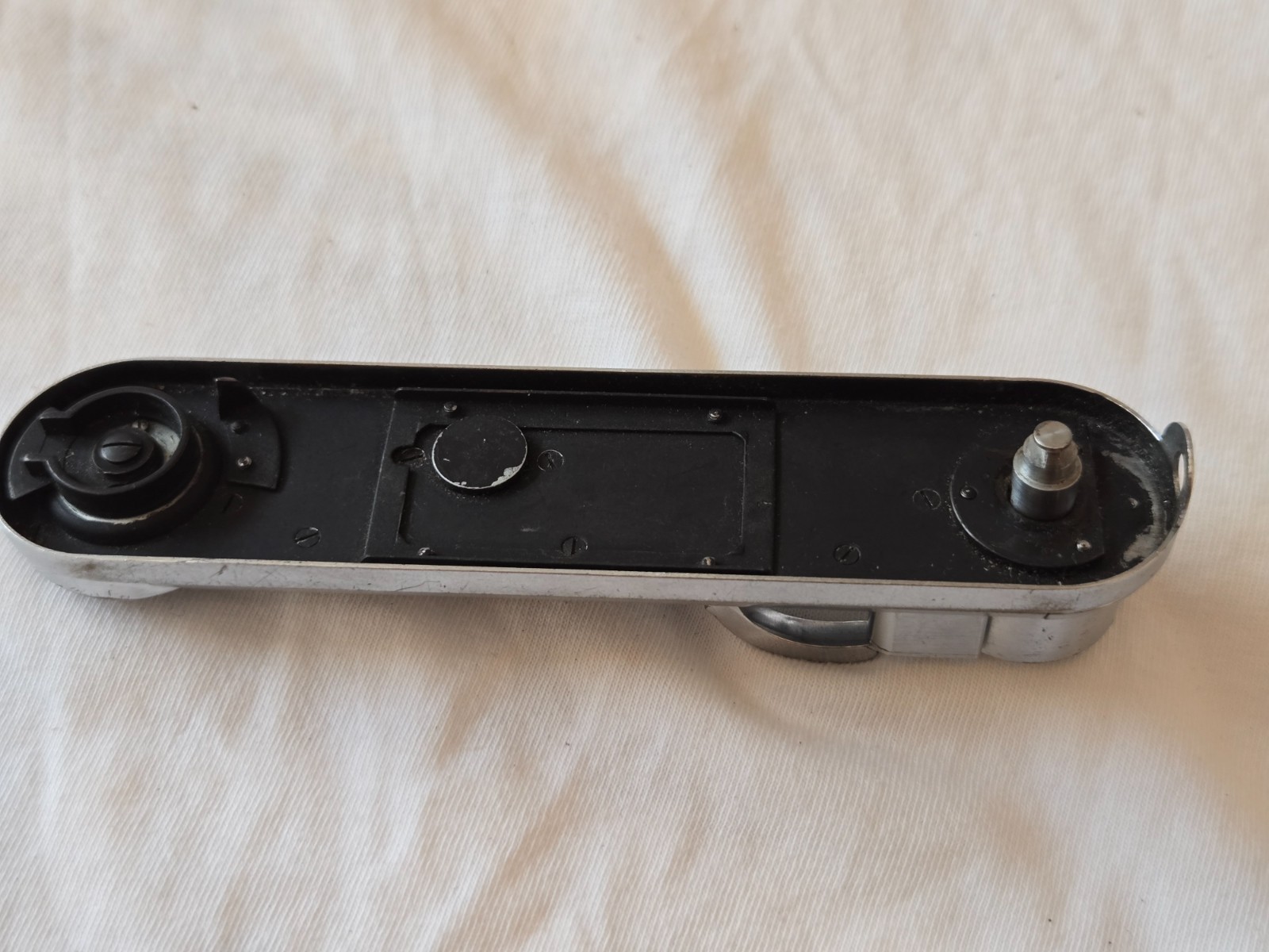 Original Leitz Leicavit Rapid Winder (SCNOO) Chrome for Leica IIIa, IIIb