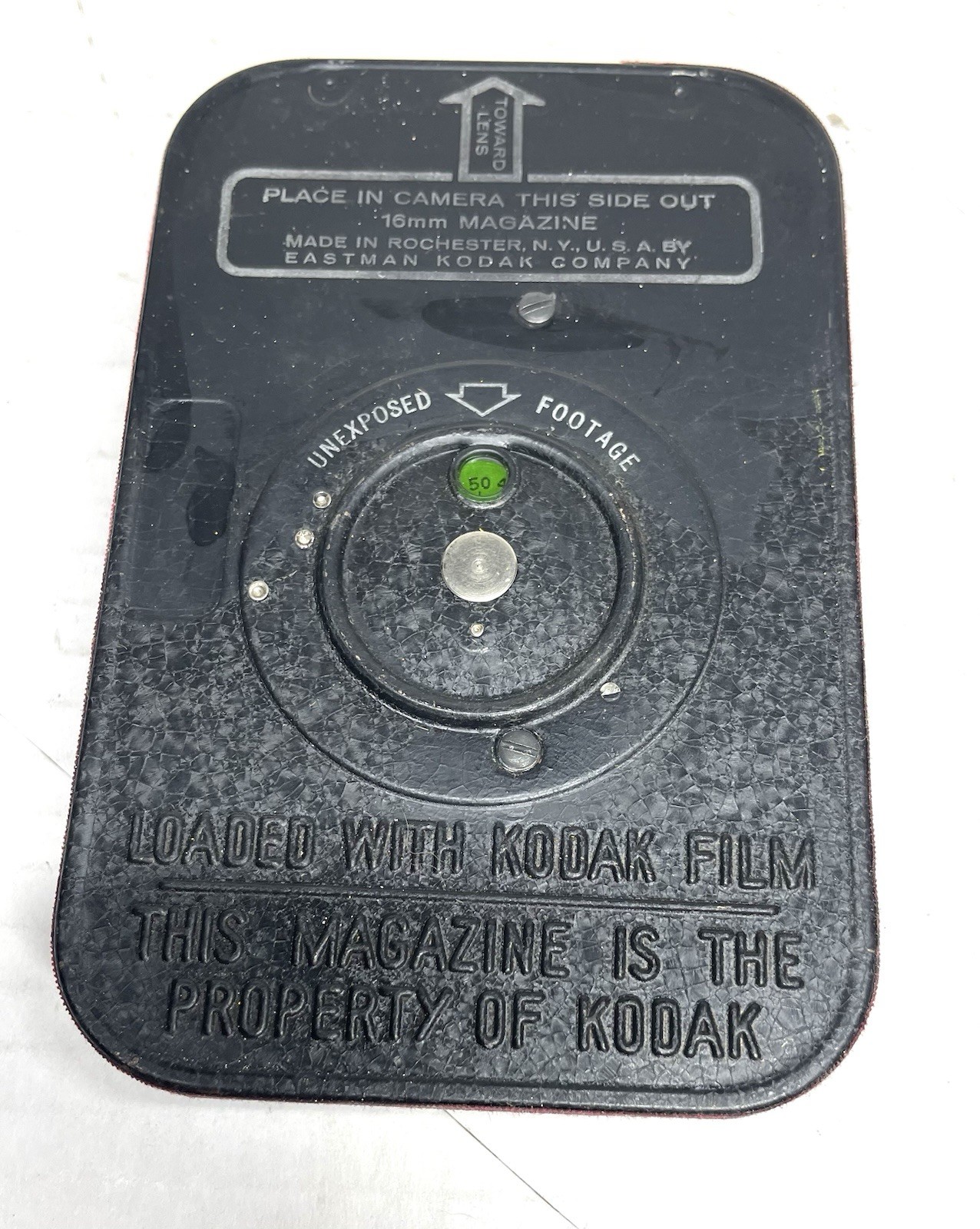 VINTAGE 3 LOT CINE-KODAK 16mm MOVIE FILM MAGAZINE EXPIRED & UNUSED L@@K!!
