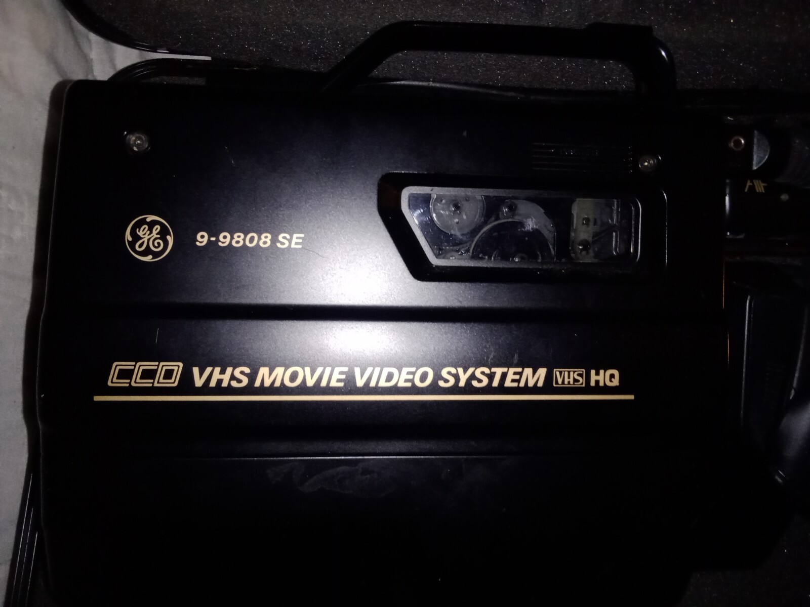 Vintage GE 9-9808 SE Movie Video System Camcorder