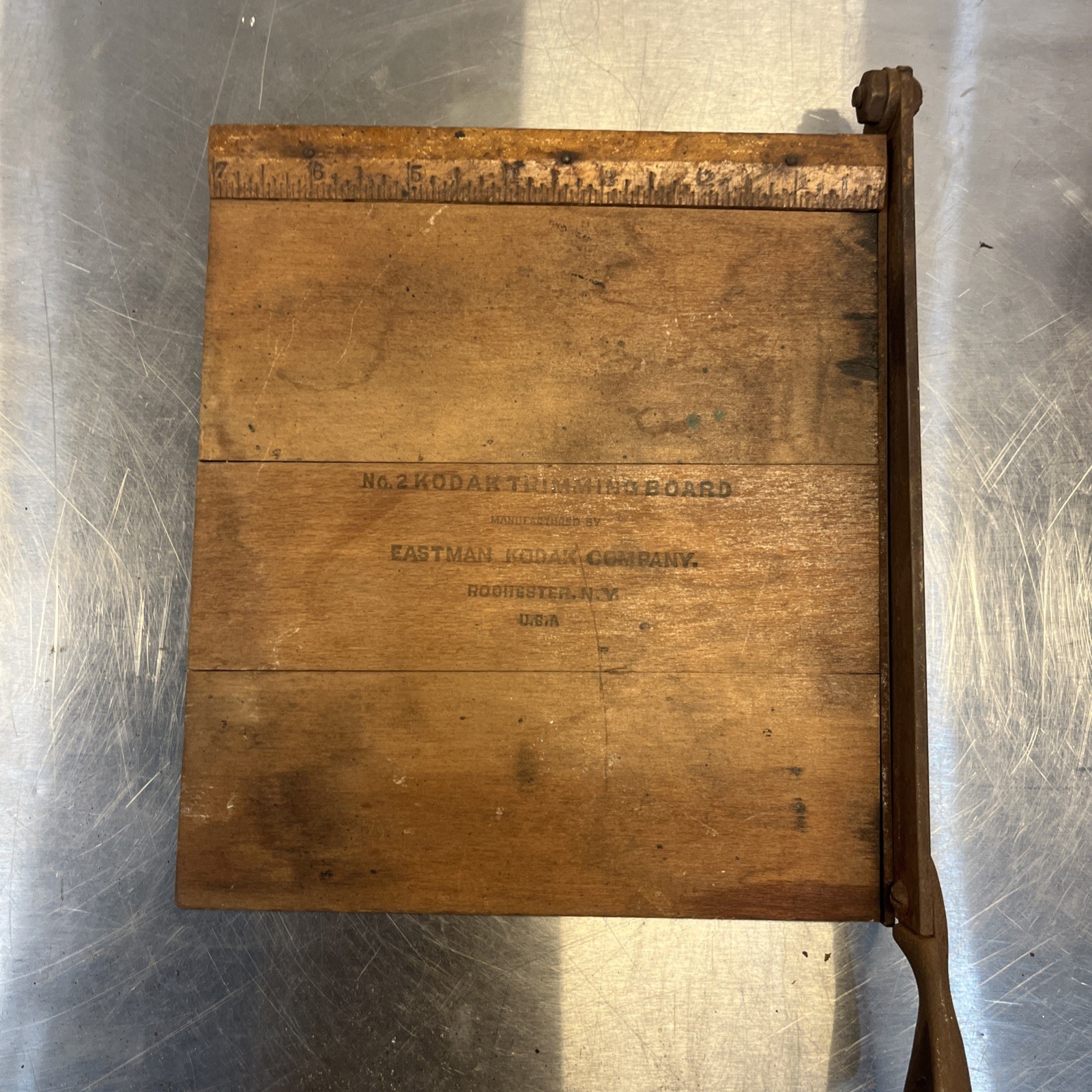 KODAK Vintage No 2, Picture 7″ X 7″ Trimming Board, Eastman Kodak Co., N.Y., USA